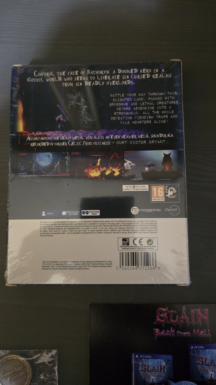 SLAIN – BACK FROM HELL SIGNATURE EDITION FOR PS VITA