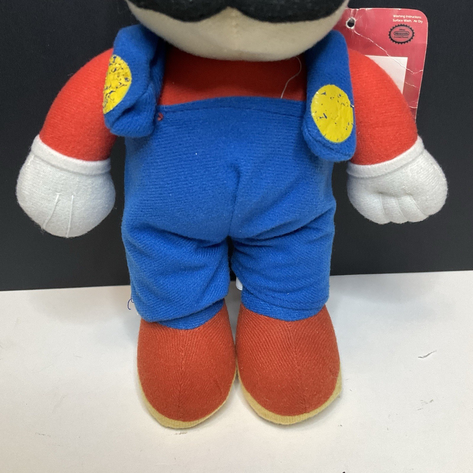 Vintage Kellytoy Nintendo Super Mario Bros. Super Mario Stuffed Plush Doll 11″