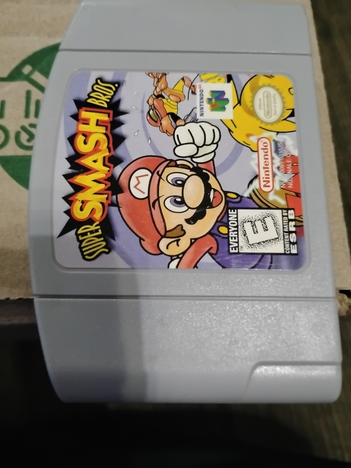 N64 Game- Super Smash Bros. Authentic