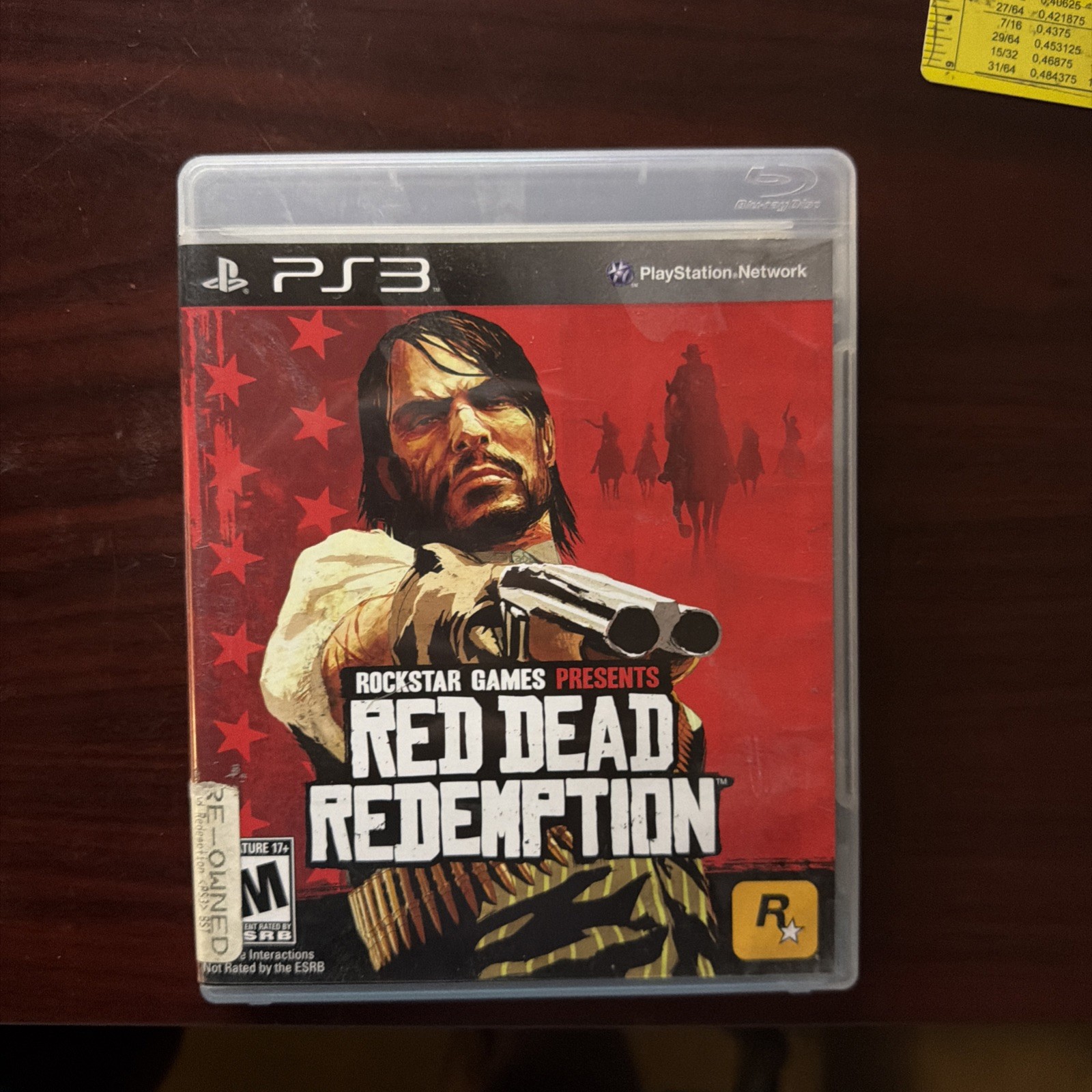 Red Dead Redemption Sony PlayStation 3 PS3 Game Manual Included – No Map