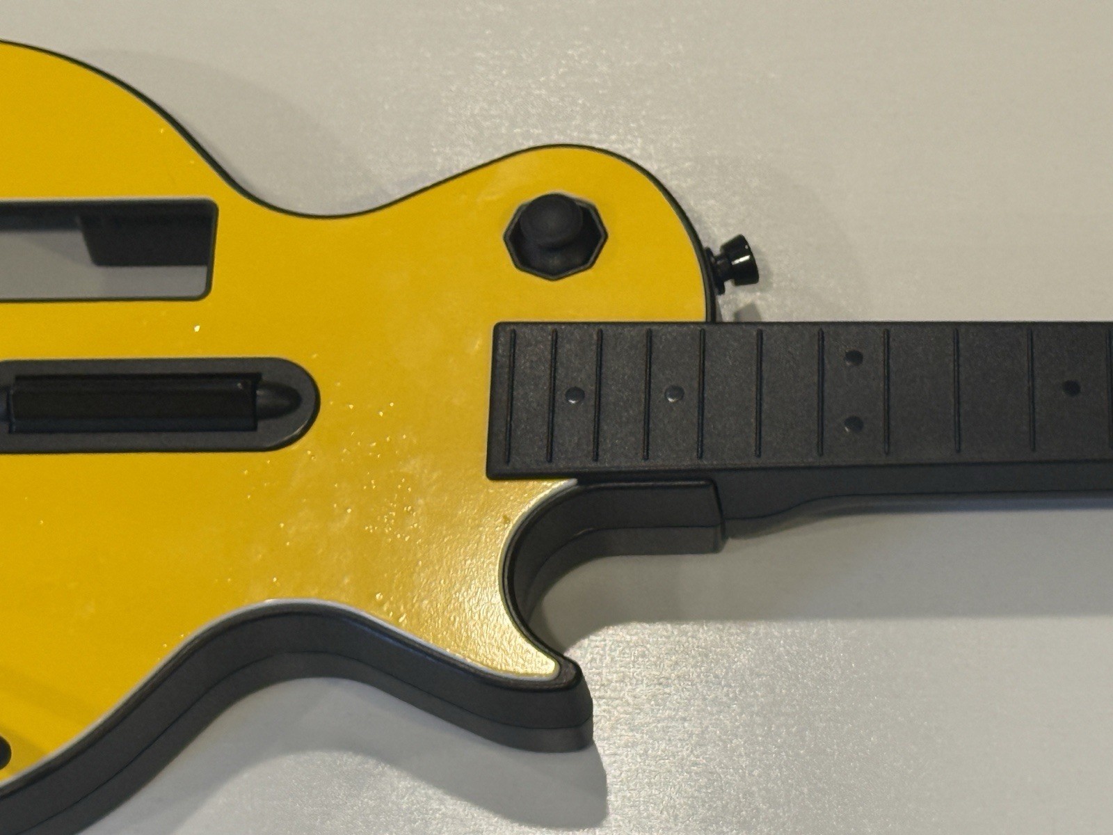 Guitar Hero Gibson Les Paul Wireless Guitar Custom Yellow Vinyl Tested