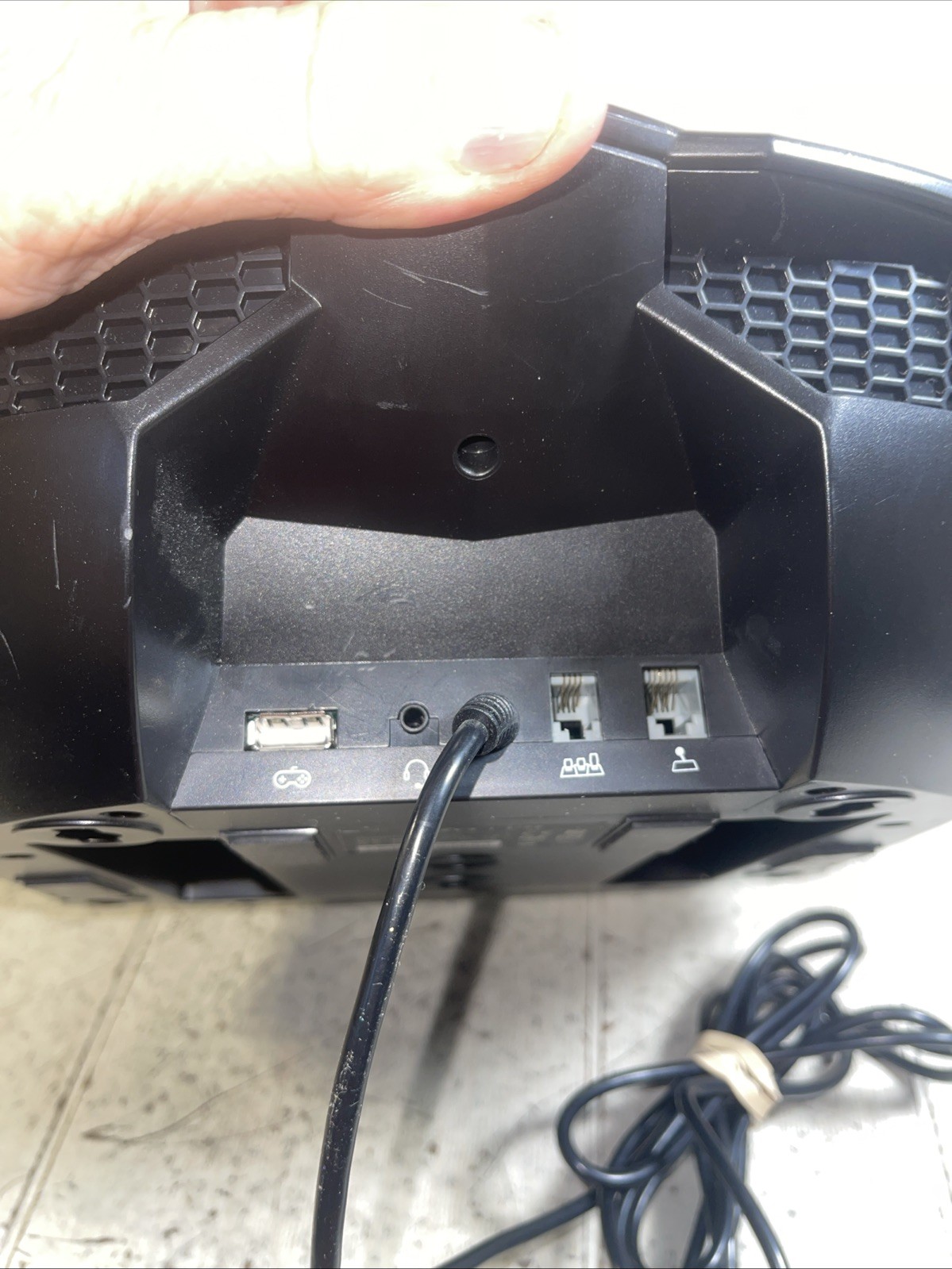 PXN V9 USB Gaming Steering Wheel Only & Clamps Only Tested VG