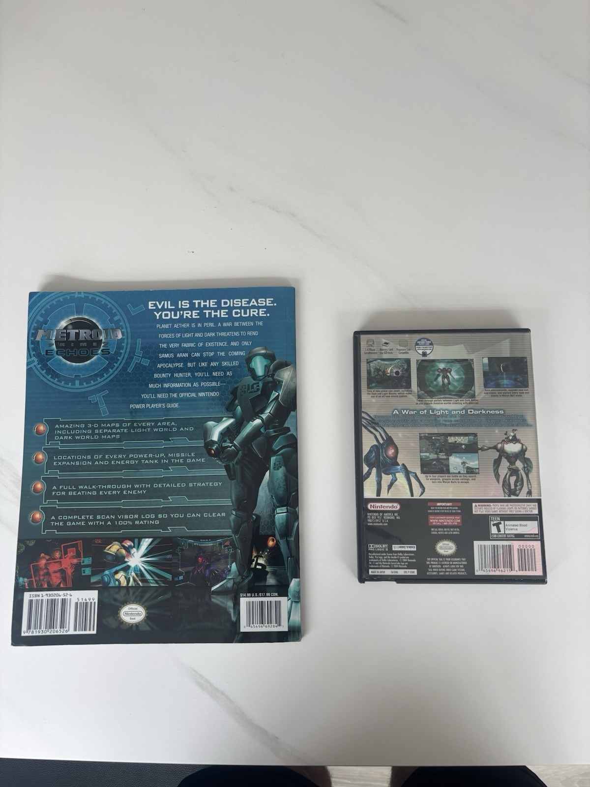 Nintendo Metroid Prime 2: Echoes Nintendo GameCube CIB and Strategy Guide BUNDLE
