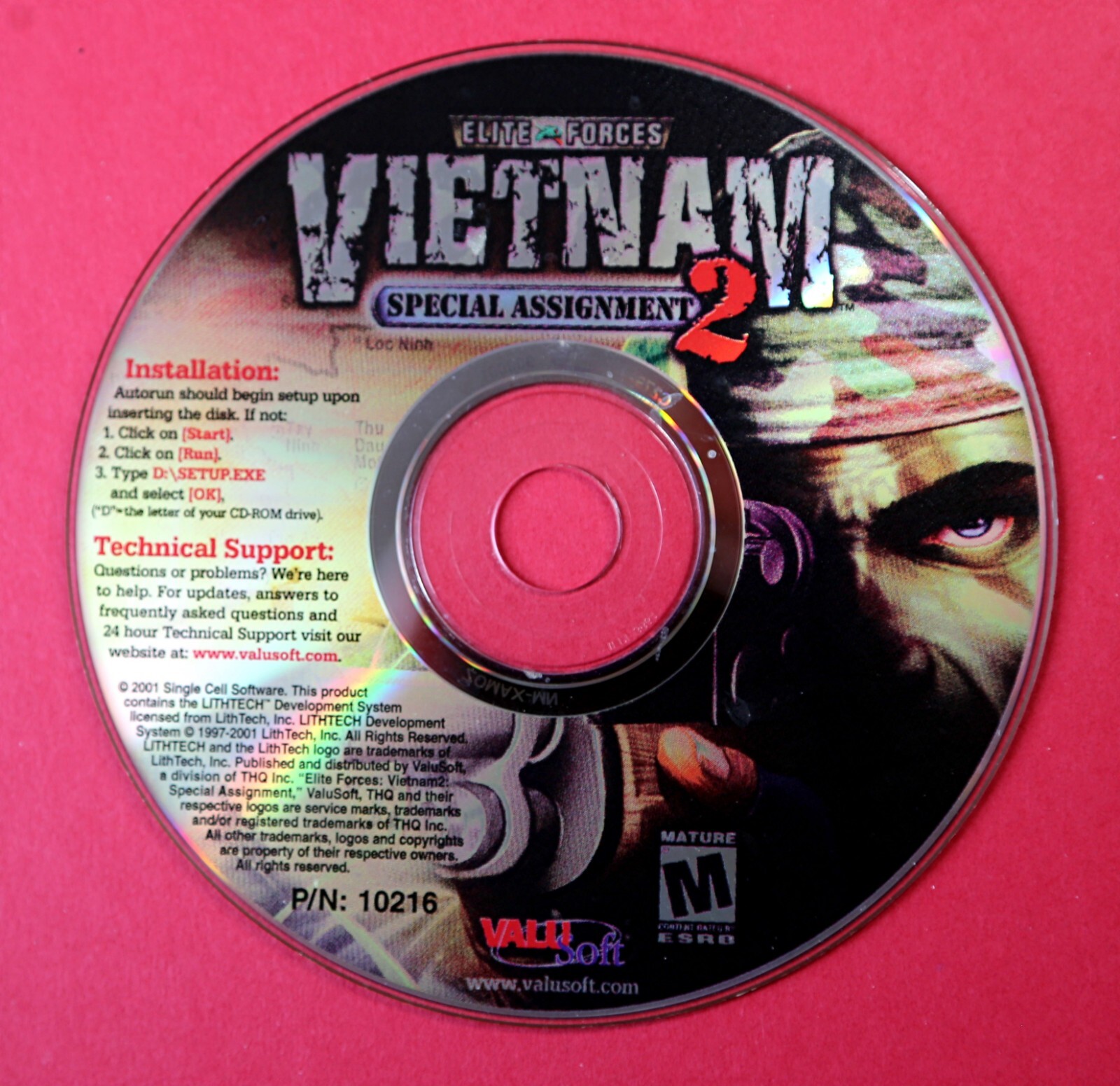 VIETNAM 2-SPECIAL ASSIGNMENT, Challenging Video Game-PC Version