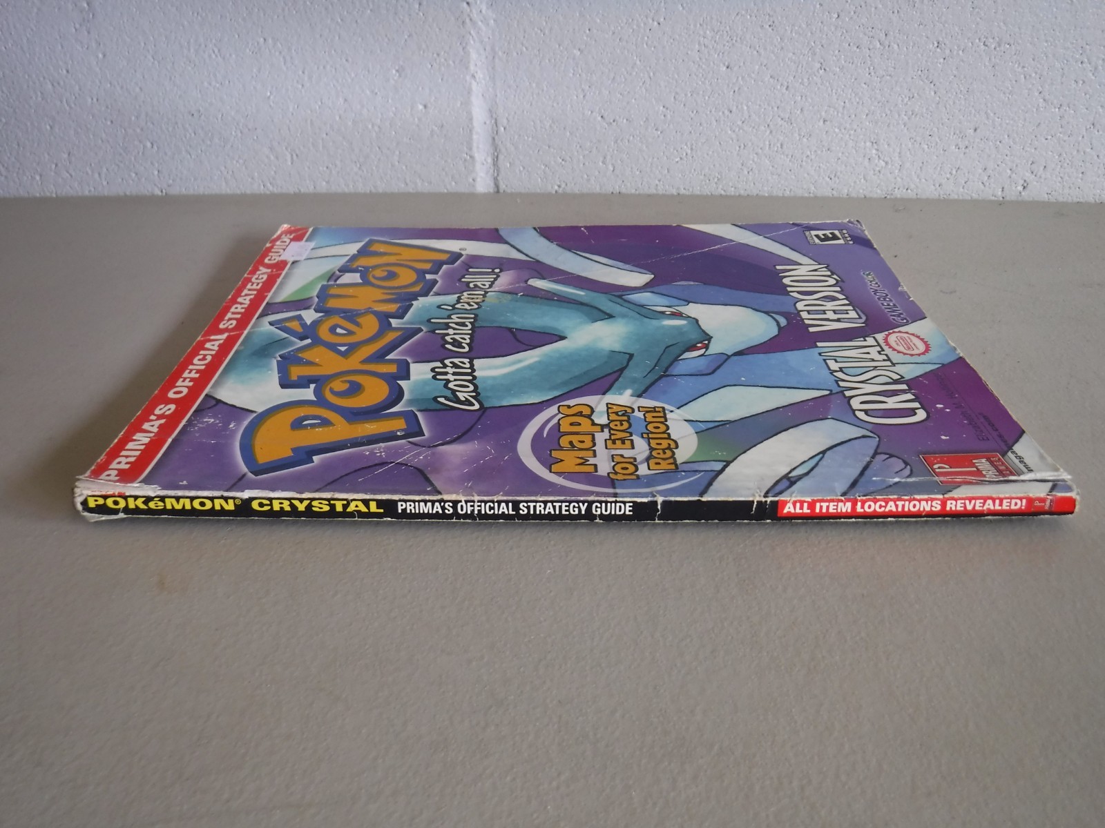 Prima Games Pokémon Crystal Version Strategy Guide Maps for Every Region 2001