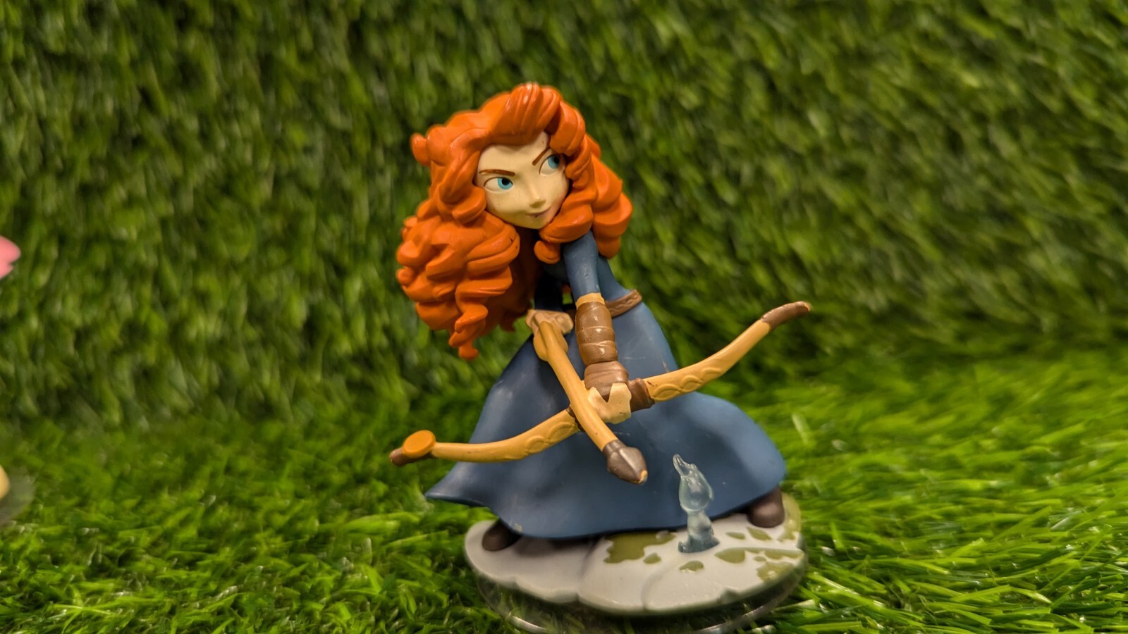 Disney Infinity Mixed Lot Merida & Stitch With 2 Power Discs