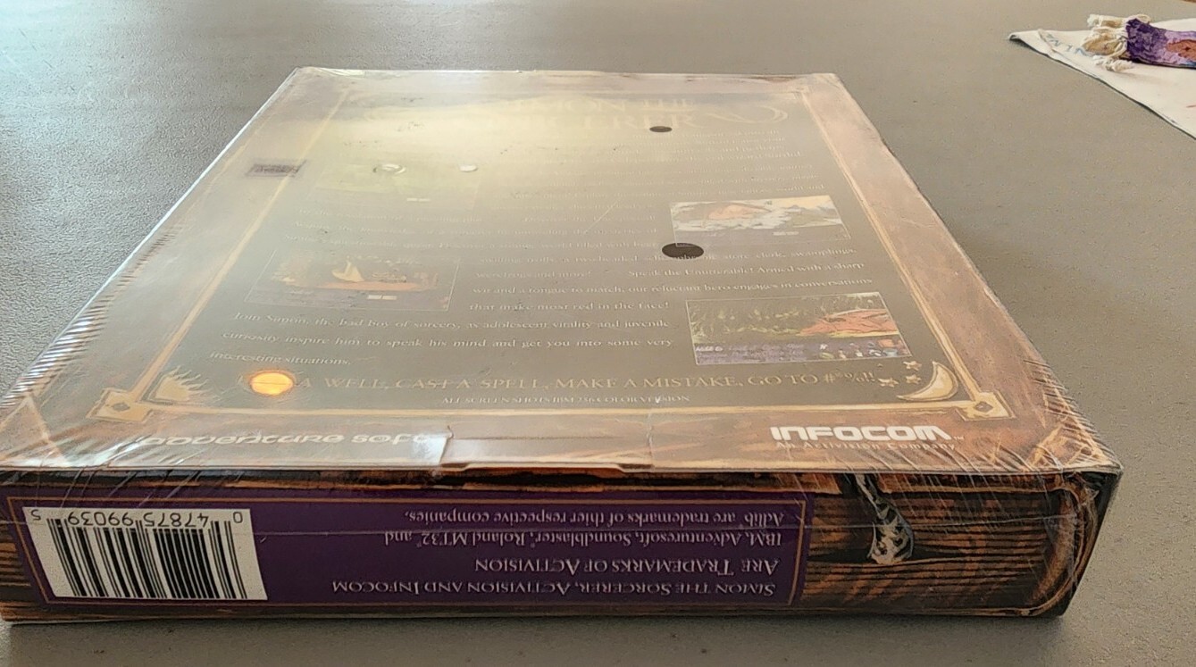 Simon the Sorcerer Infocom – Big Box MS-DOS PC New Sealed!!!