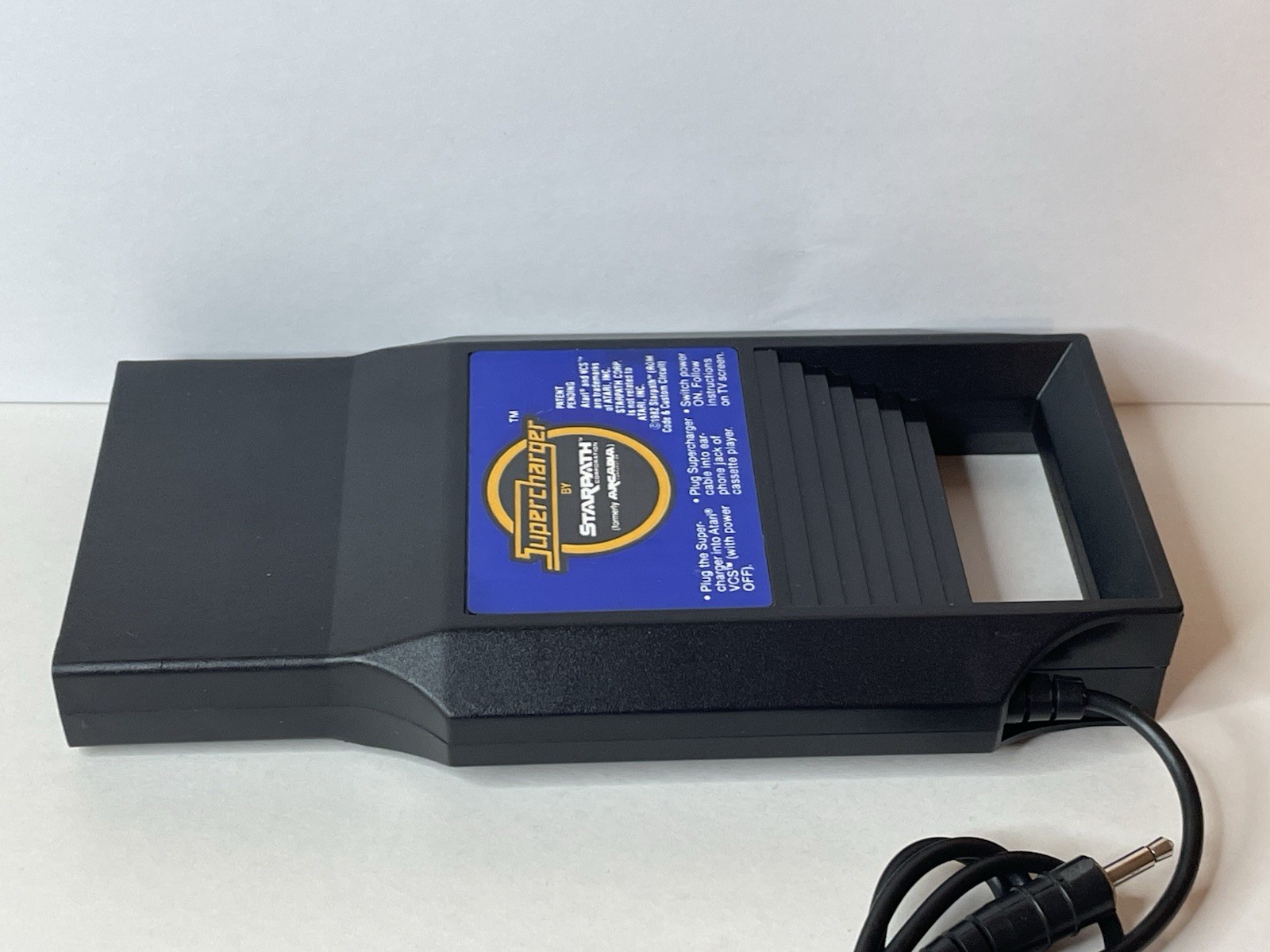 Supercharger by Starpath Arcadia Atari 2600 VCS Cassette Adapter Cleaned Tested