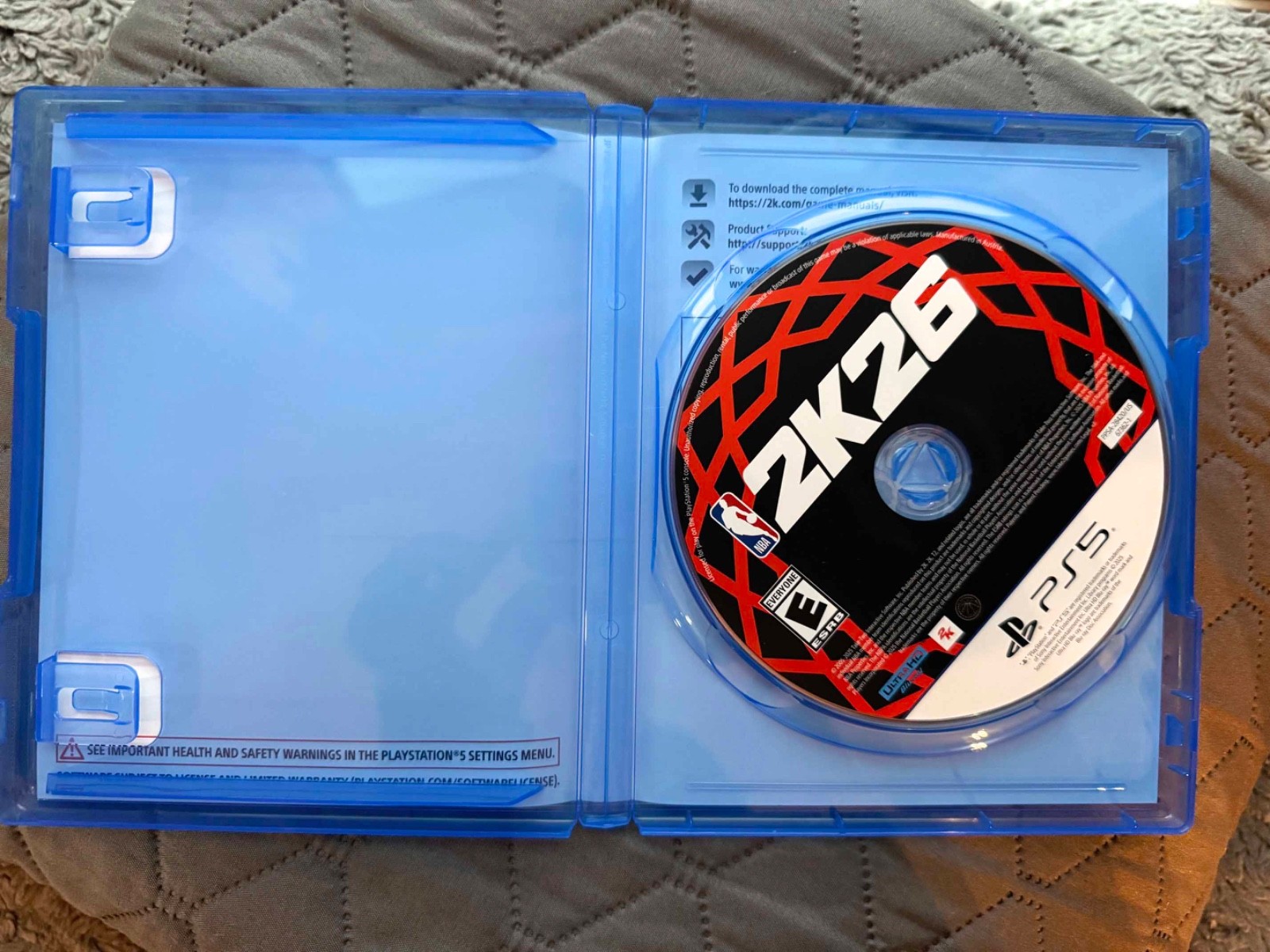 NBA 2K26 disc – Sony PlayStation 5 PS5