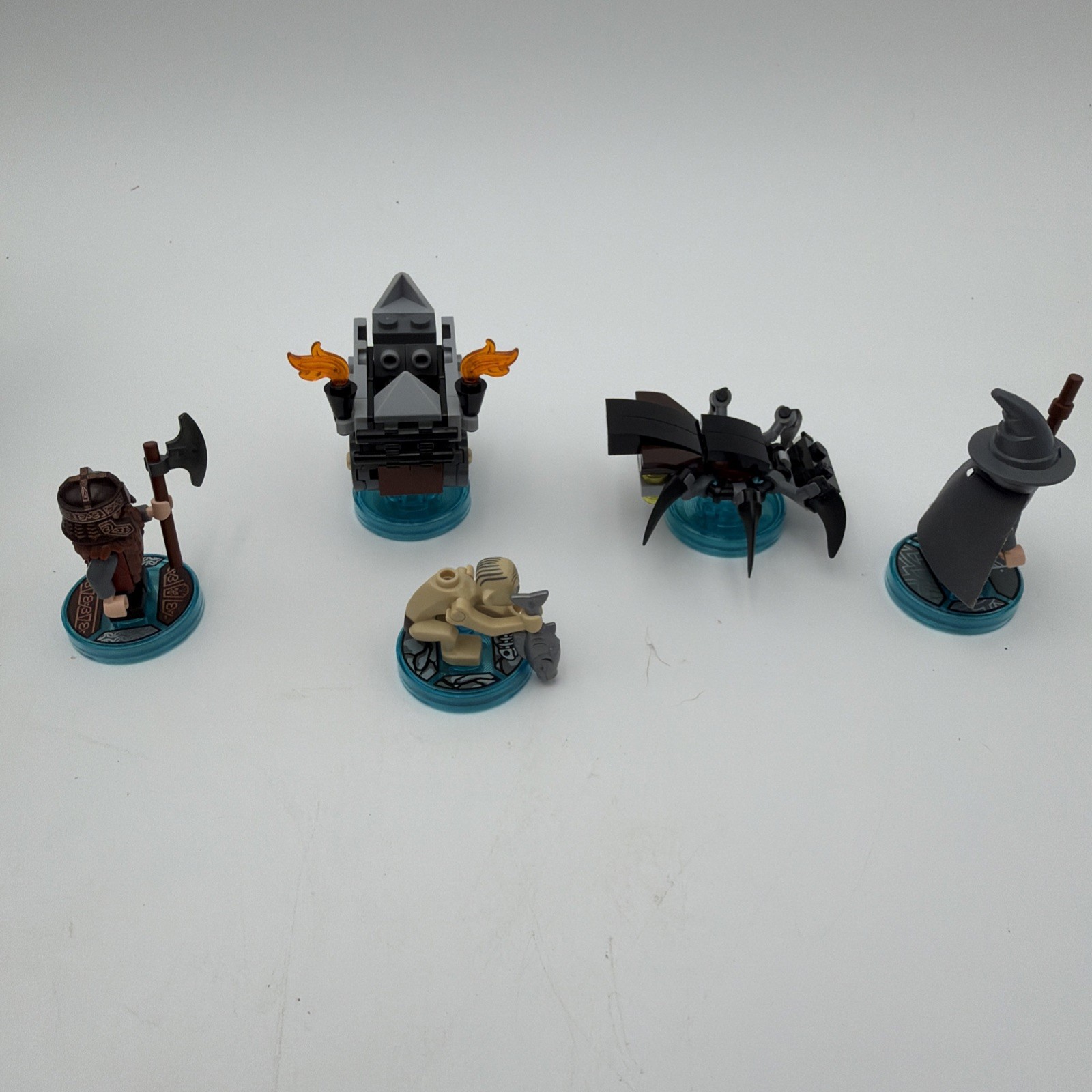 Lego Dimensions Lord of the Rings 71218 71220 Gimli Gollum Gandalf Shelob 5 Fig