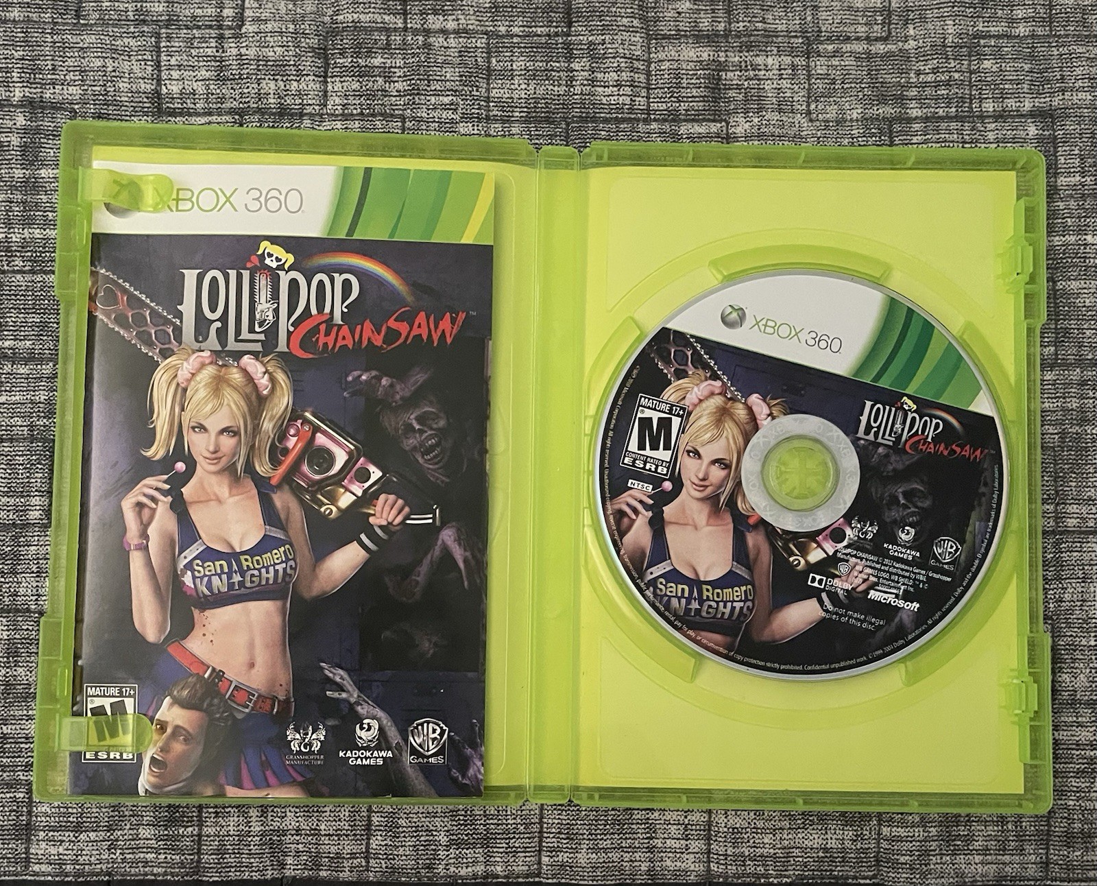 Lollipop Chainsaw Xbox 360 CIB