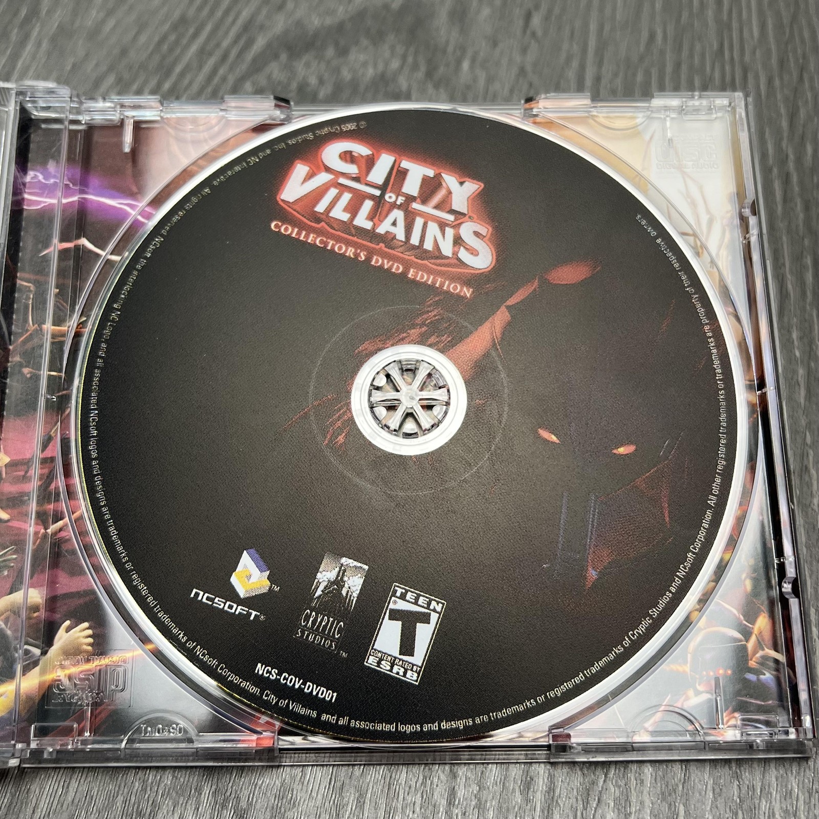 City of Villains Collector’s DVD Edition PC Game NCSoft Windows Vintage