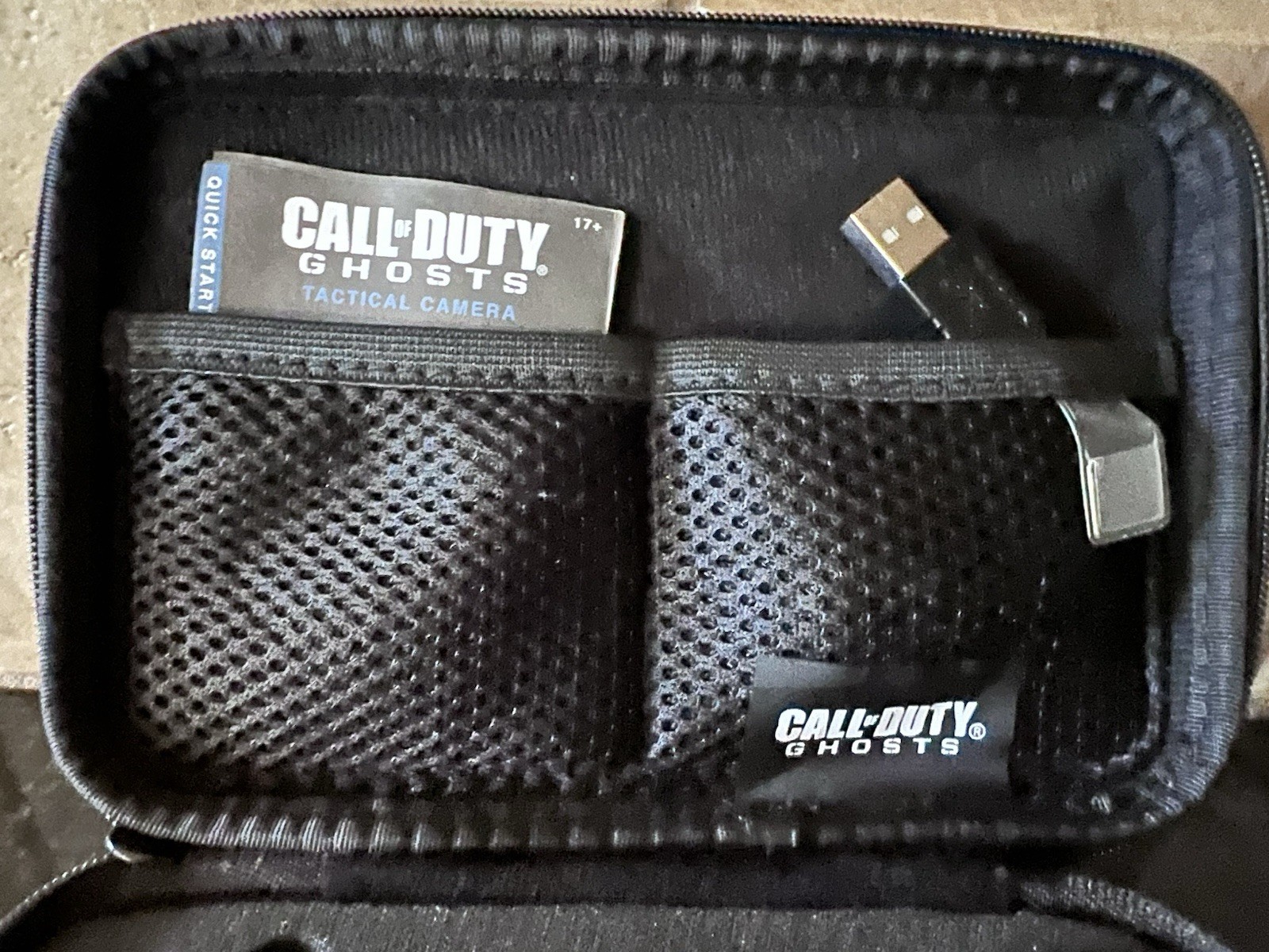 Call of Duty Ghosts 1080p HD Tactical Camera with Case & Accessories No SD Card