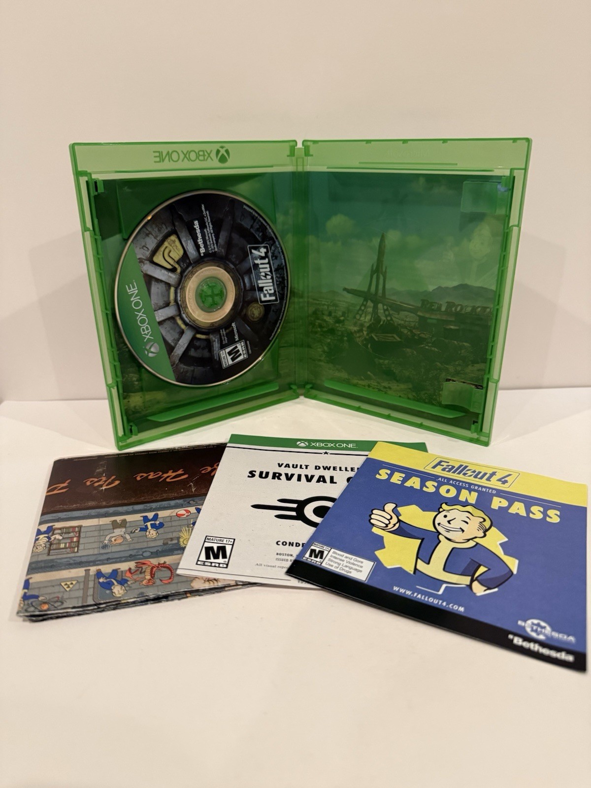Fallout 4 – Microsoft Xbox One – CIB w/ Map – Tested