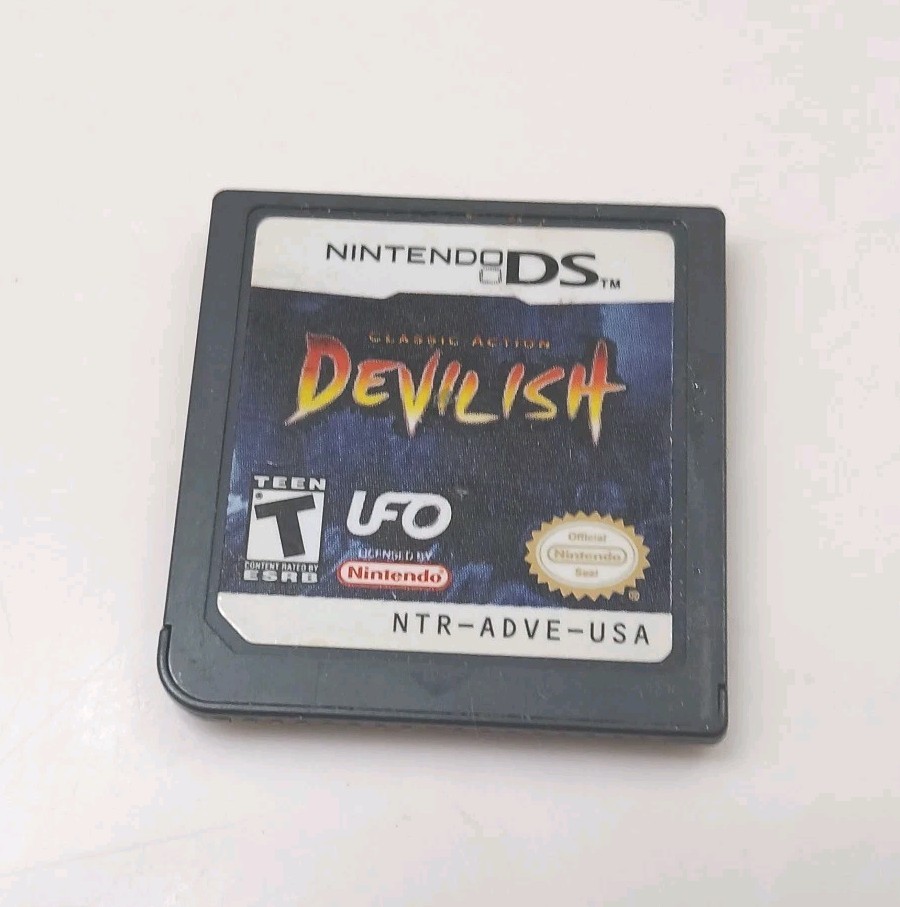 Nintendo DS Devilish UFO Game Cartridge Only | Tested/Works