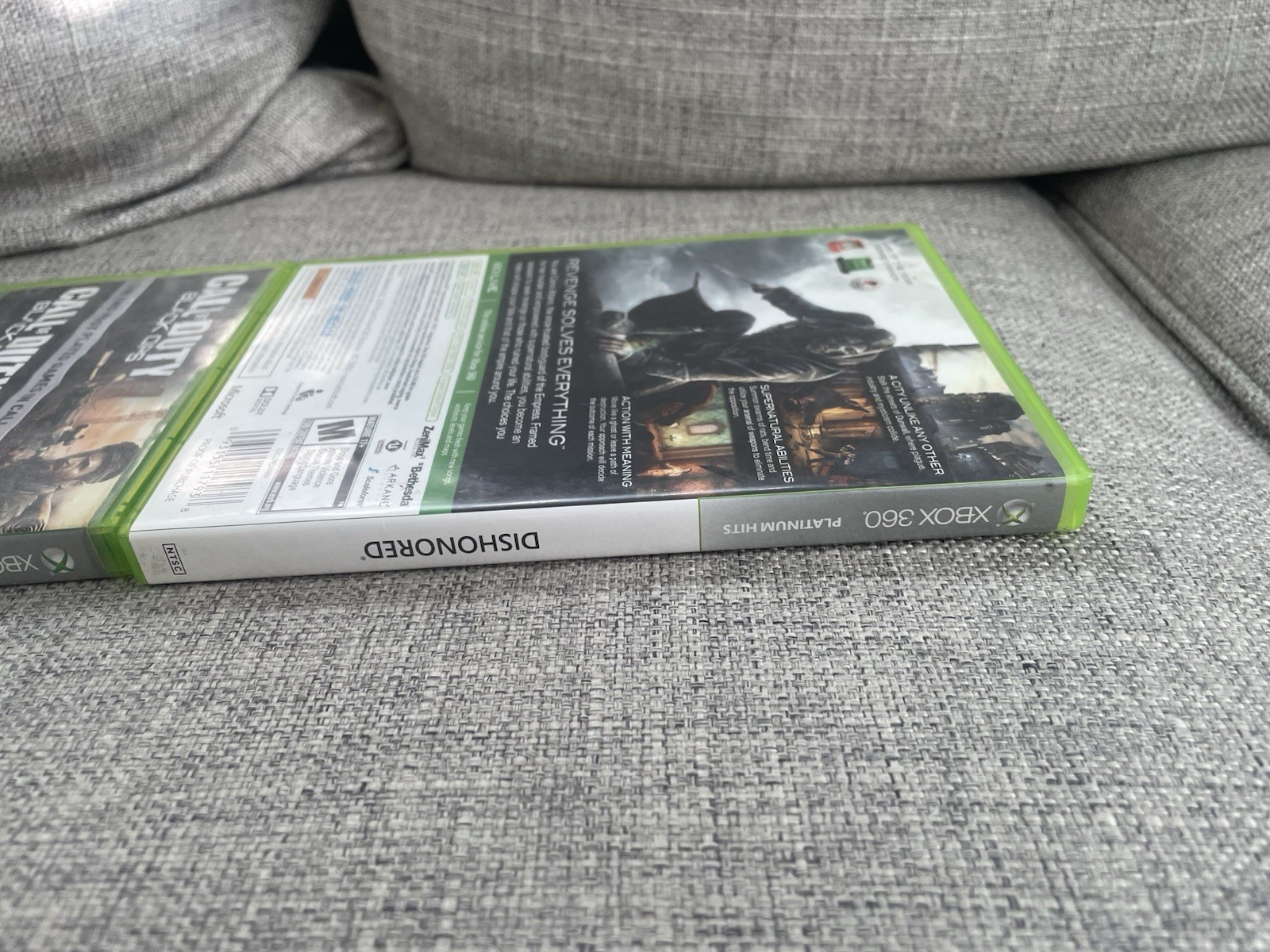 Call of Duty Combo Pack Black Ops 1 & 2, And Dishonored For Xbox 360. Tested
