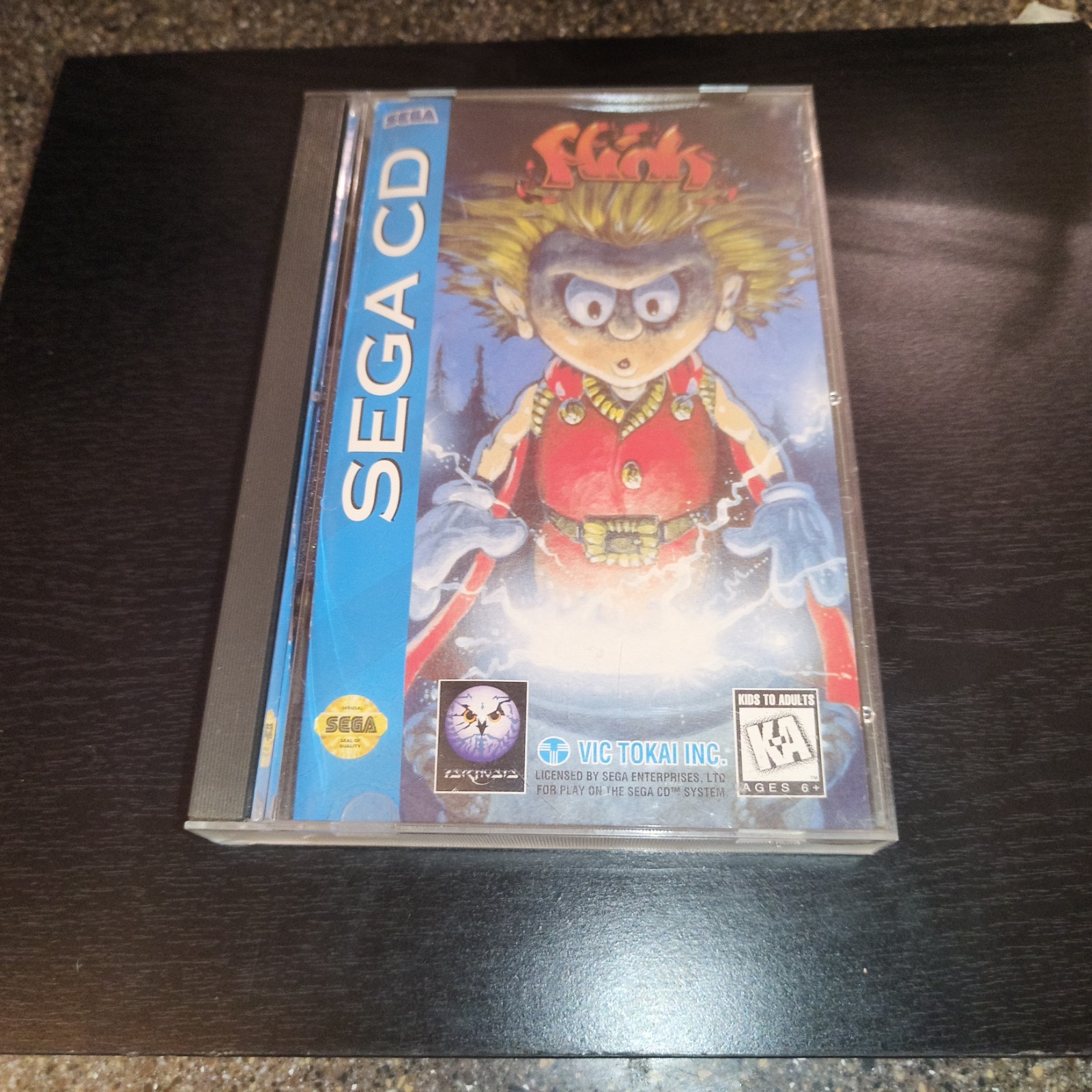 Flink (Sega CD, 1994) Complete with Registration Card