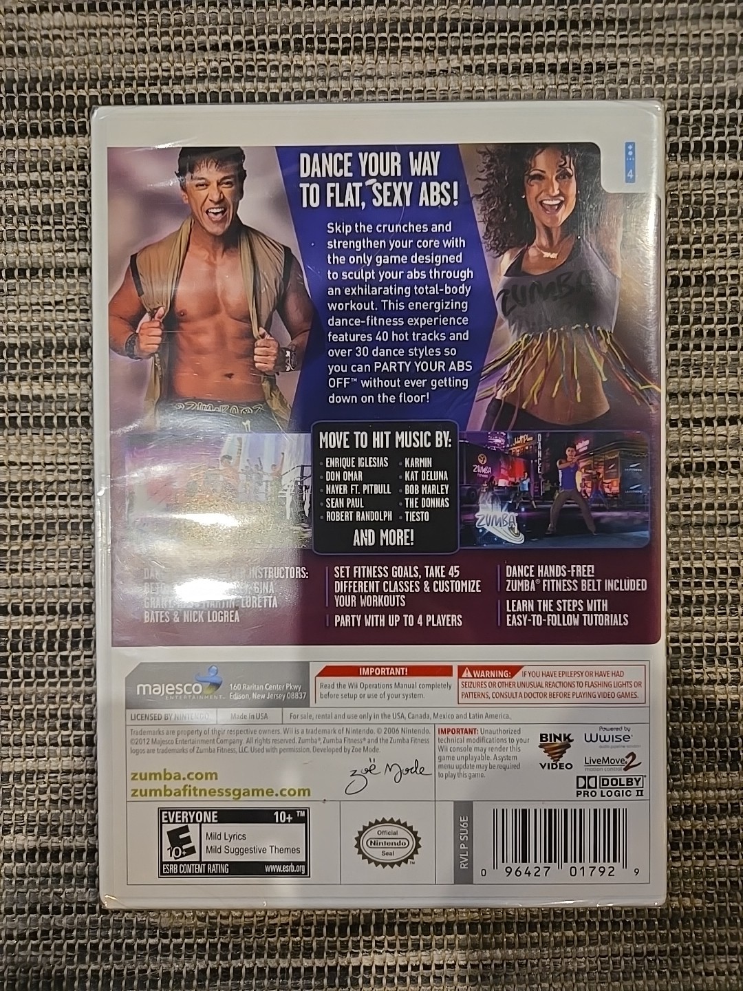 Zumba Fitness Core – Nintendo Wii Brand New SEALED!