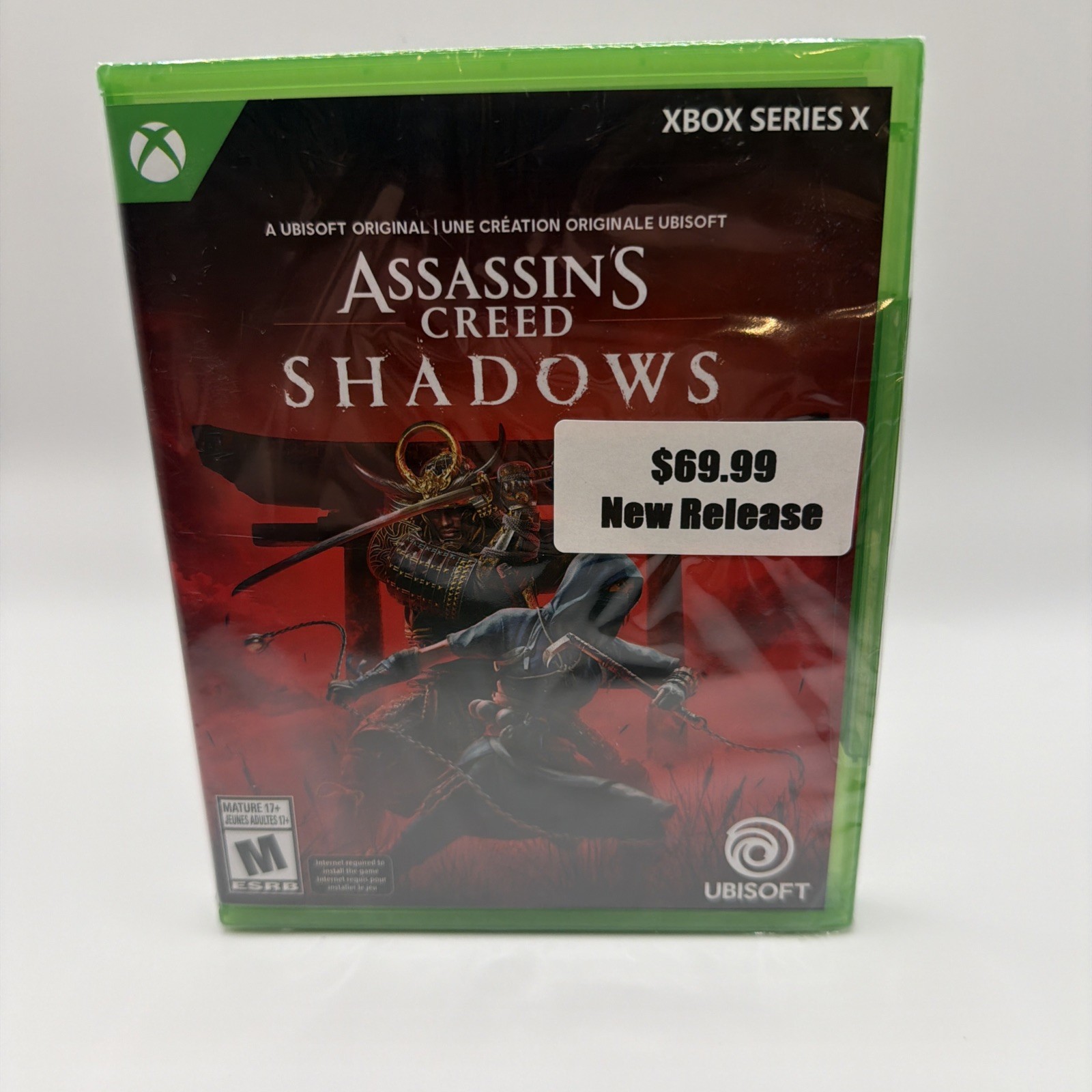 Brand New! Assassin’s Creed Shadows (Microsoft Xbox Series X) Factory Sealed!