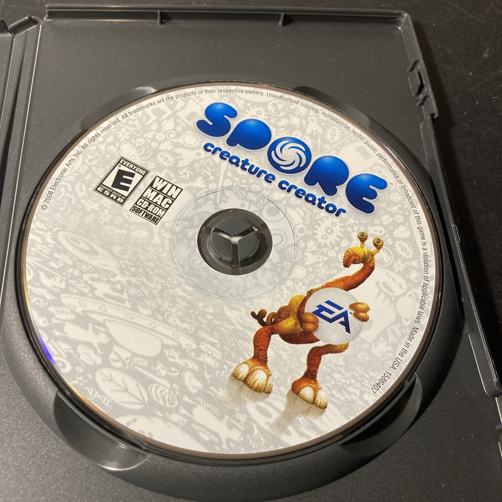 Spore Creature Creator, WIN MAC CD-ROM
