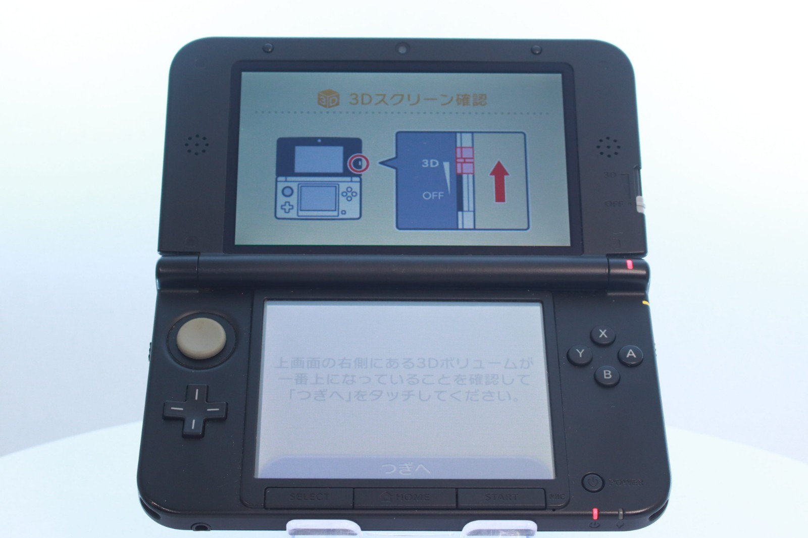 JP Game Nintendo 3DS LL XL Blue Black [Rank :A] Region-locked