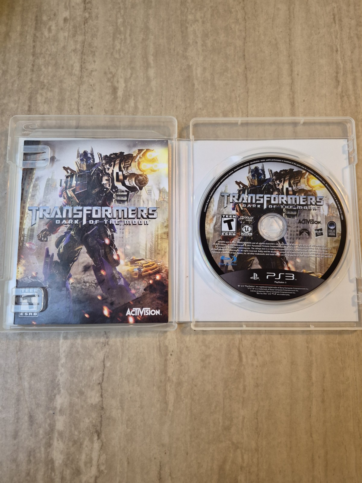 Transformers Dark of the Moon PlayStation 3 PS3 Complete CIB