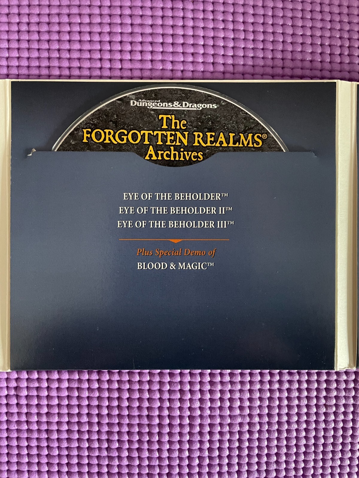 AD&D: Forgotten Realms The Archives Big Box 12 PC games on 4 CDs CIB