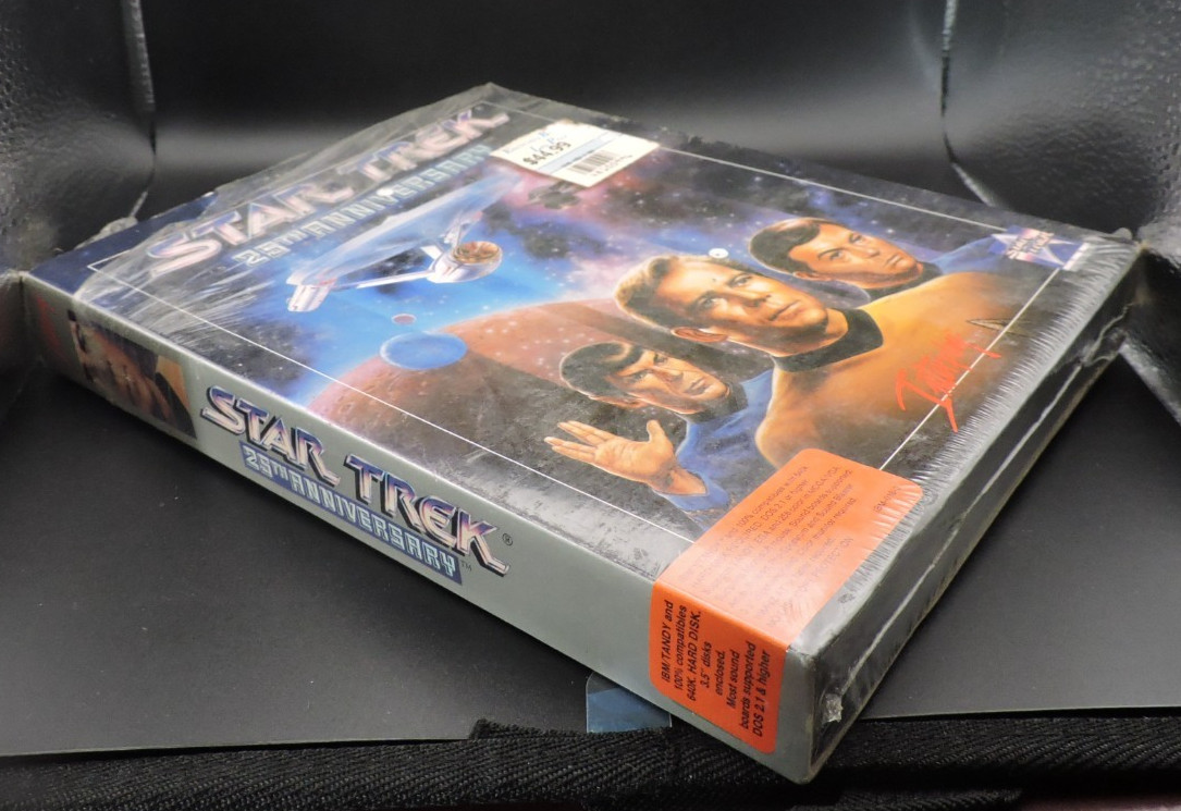 Star Trek 25th Anniversary PC Game – 1991 3.5” Disks NEW SEALED EXCELLENT COND