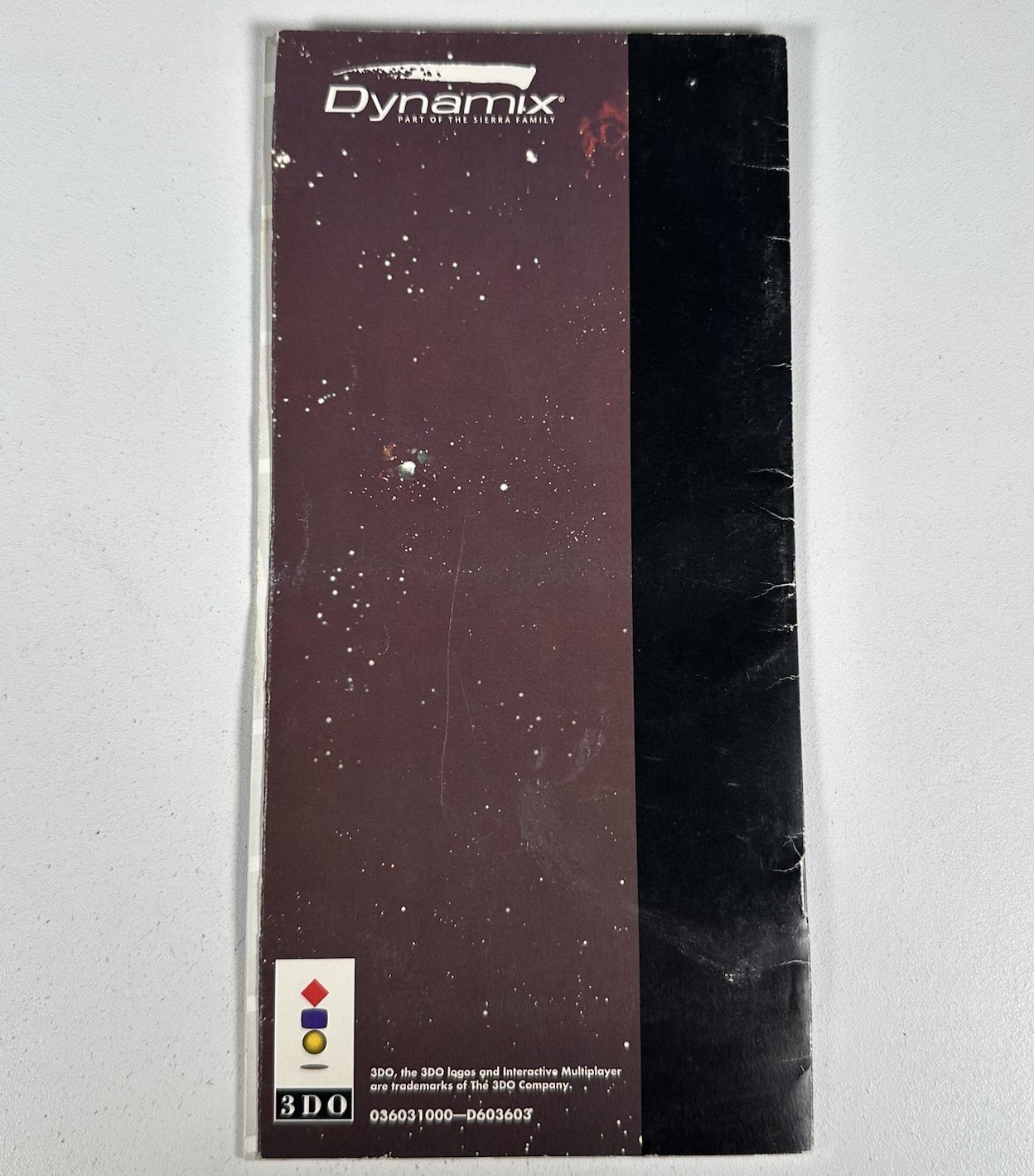 3DO – Stellar 7 Draxon’s Revenge Disc & Manual ONLY – *TESTED* – FAST SHIPPING