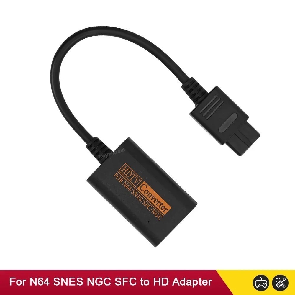 N64 To HDMI Converter Adapter HD Link Cable For Nintendo Gamecube Super SNES USA