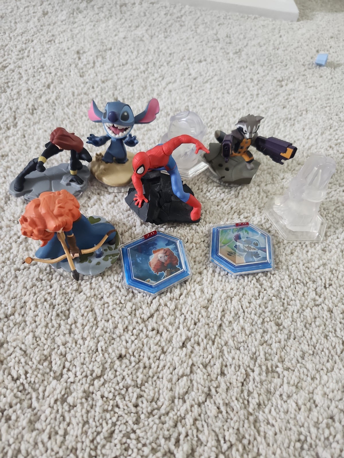 Lot Of Disney Infinity 2.0 Characters, Discs, And Game