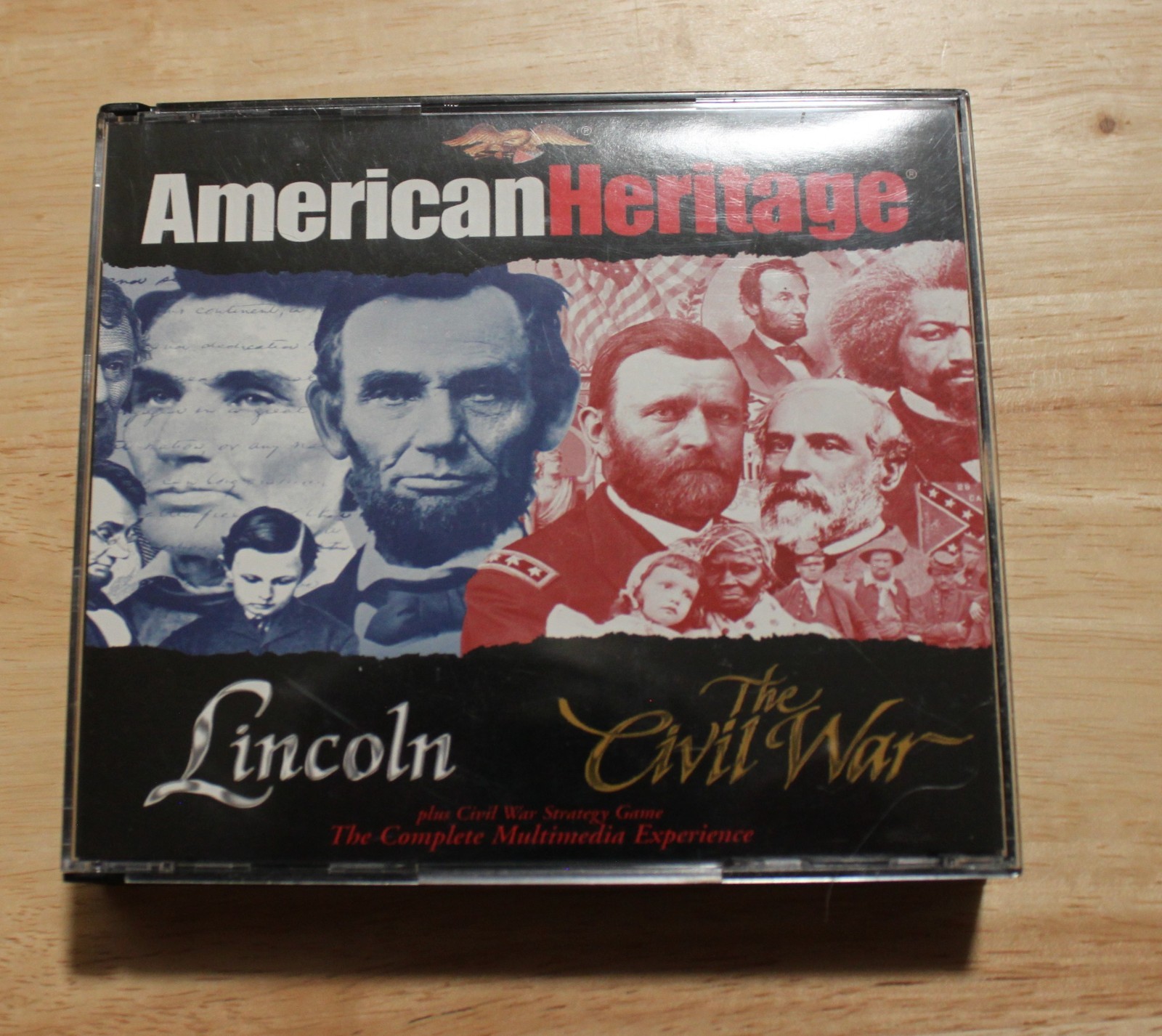 1997 American Heritage Multimedia LINCOLN and THE CIVIL WAR ~ Windows