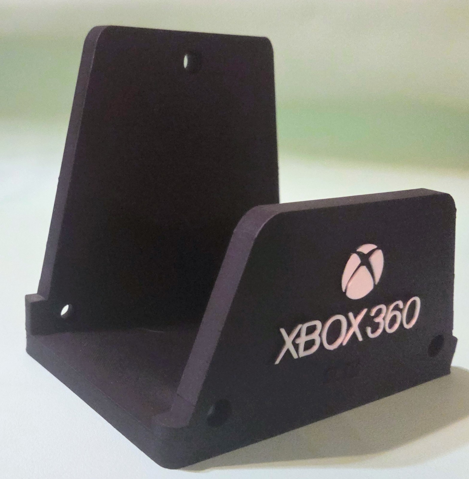 Xbox 360 Slim Wall Mount- w/ Power Adapter Wall Mount- Includes Hardware.