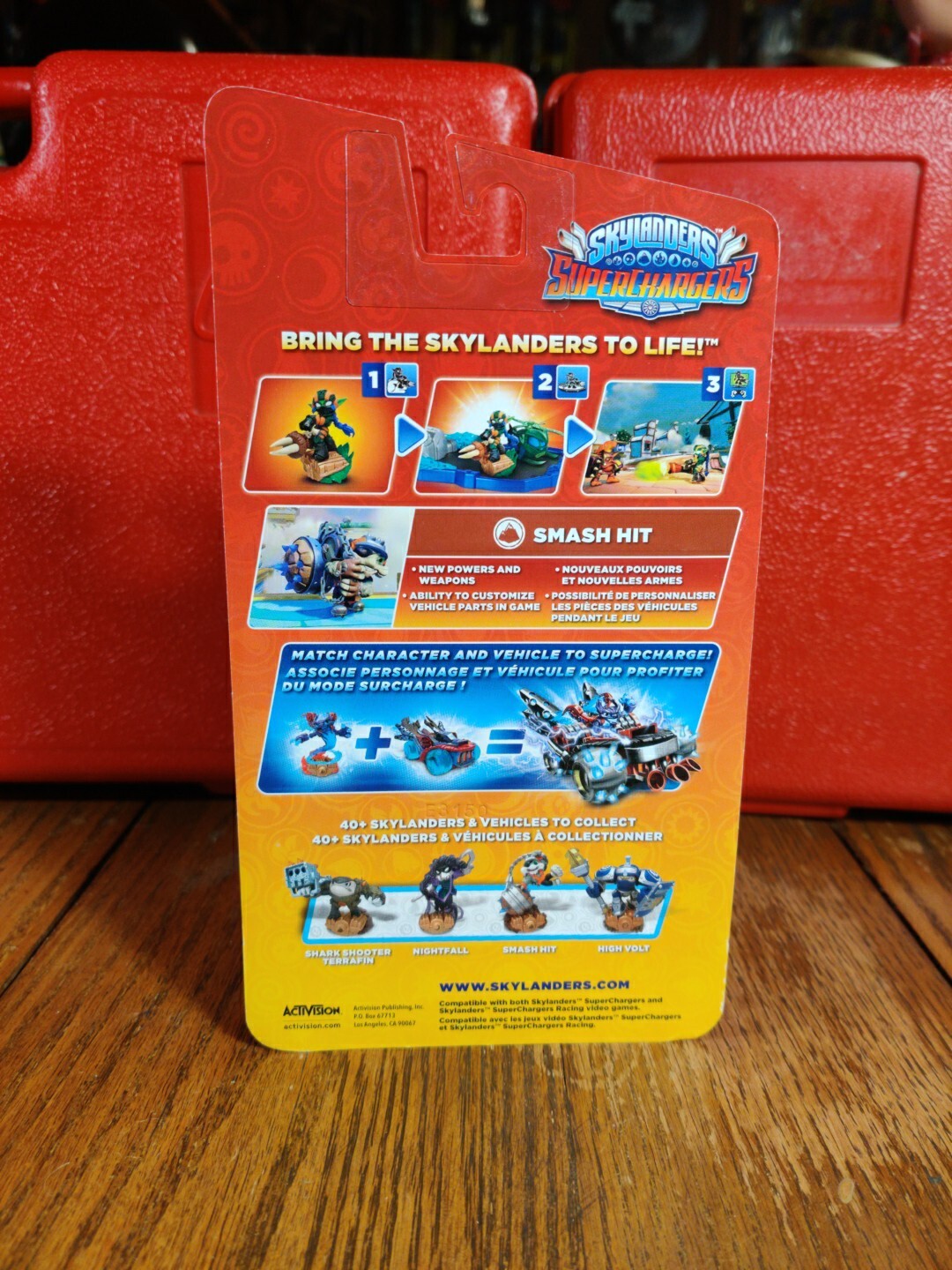 Skylanders SuperChargers Smash Hit 2015 Action Figure NEW/SEALED