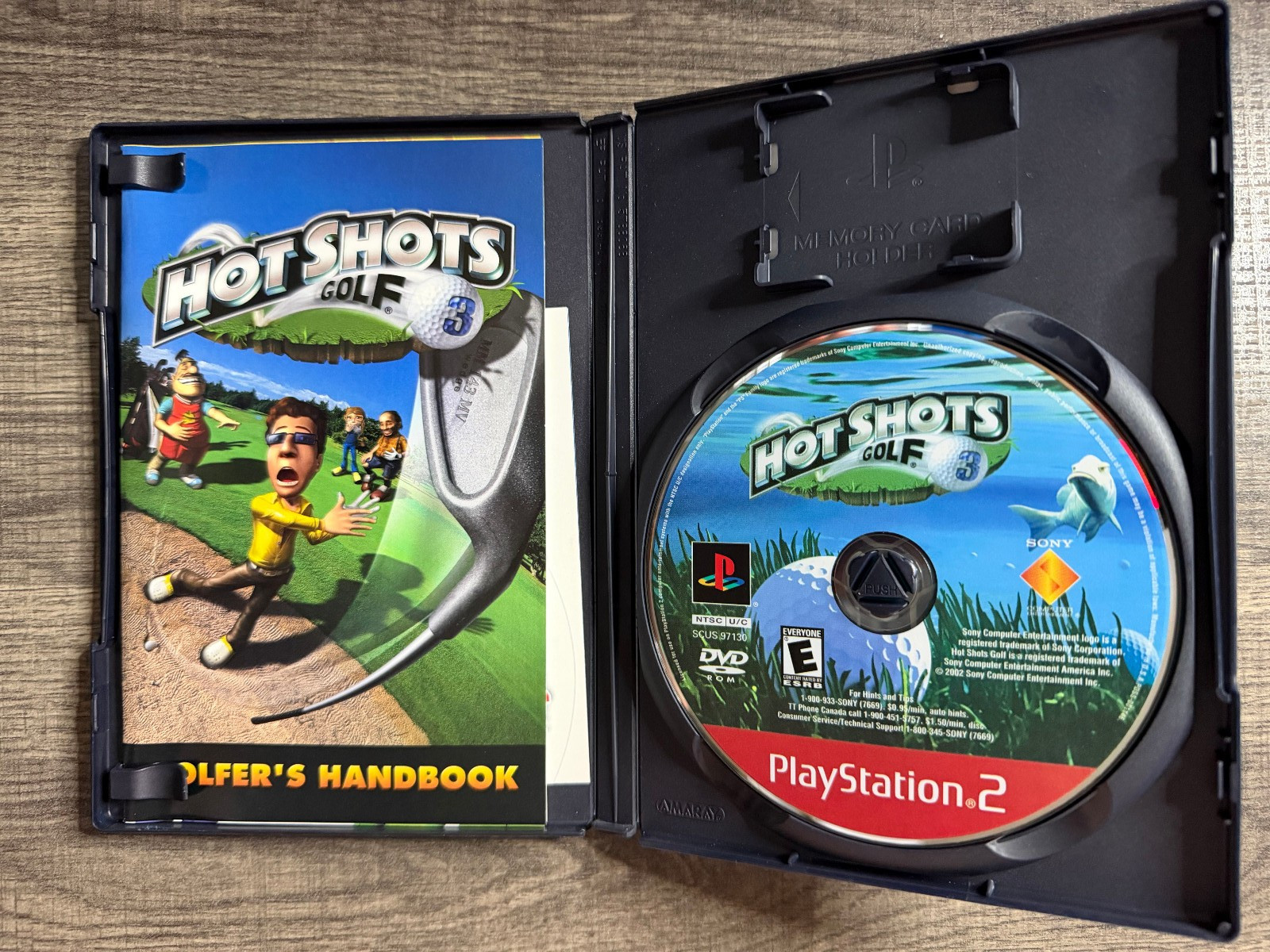 Hot Shots Golf 3 (Greatest Hits) – Sony Playstation 2 PS2 – Acceptable Condition