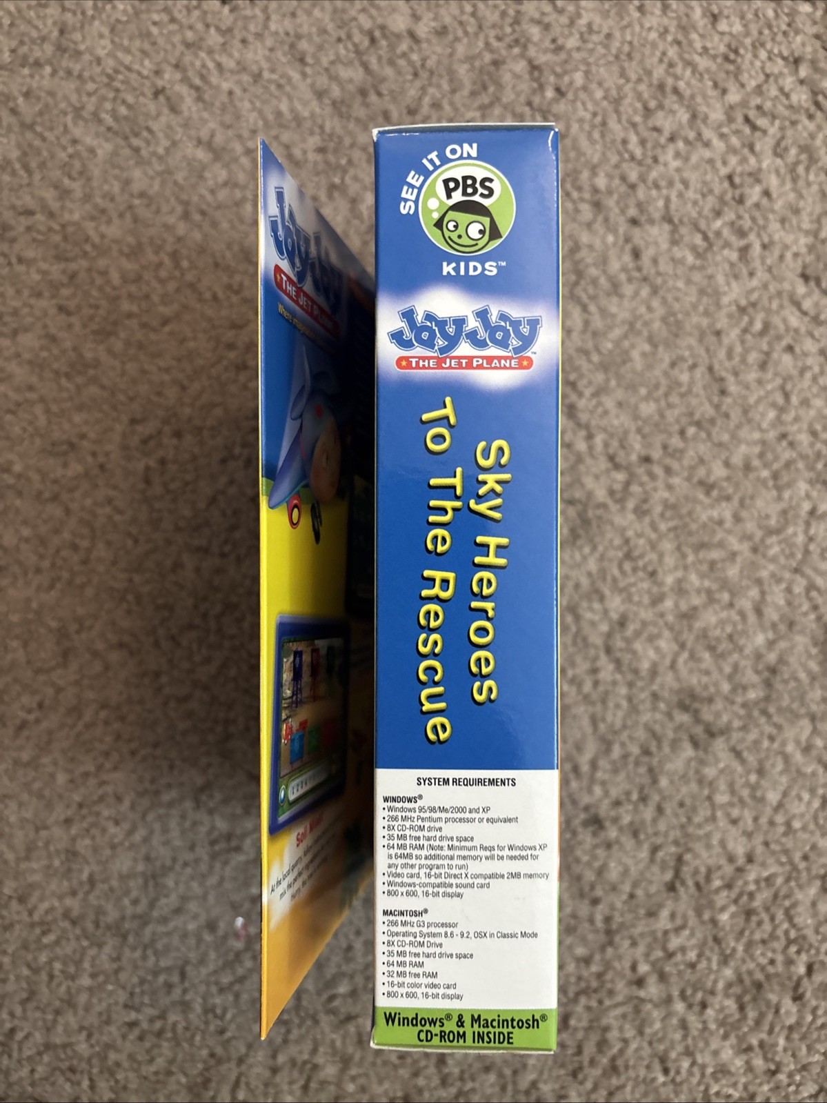 Jay Jay the Jet Plane Sky Heroes to the Rescue PC CD-ROM / MAC Brand New Sealed