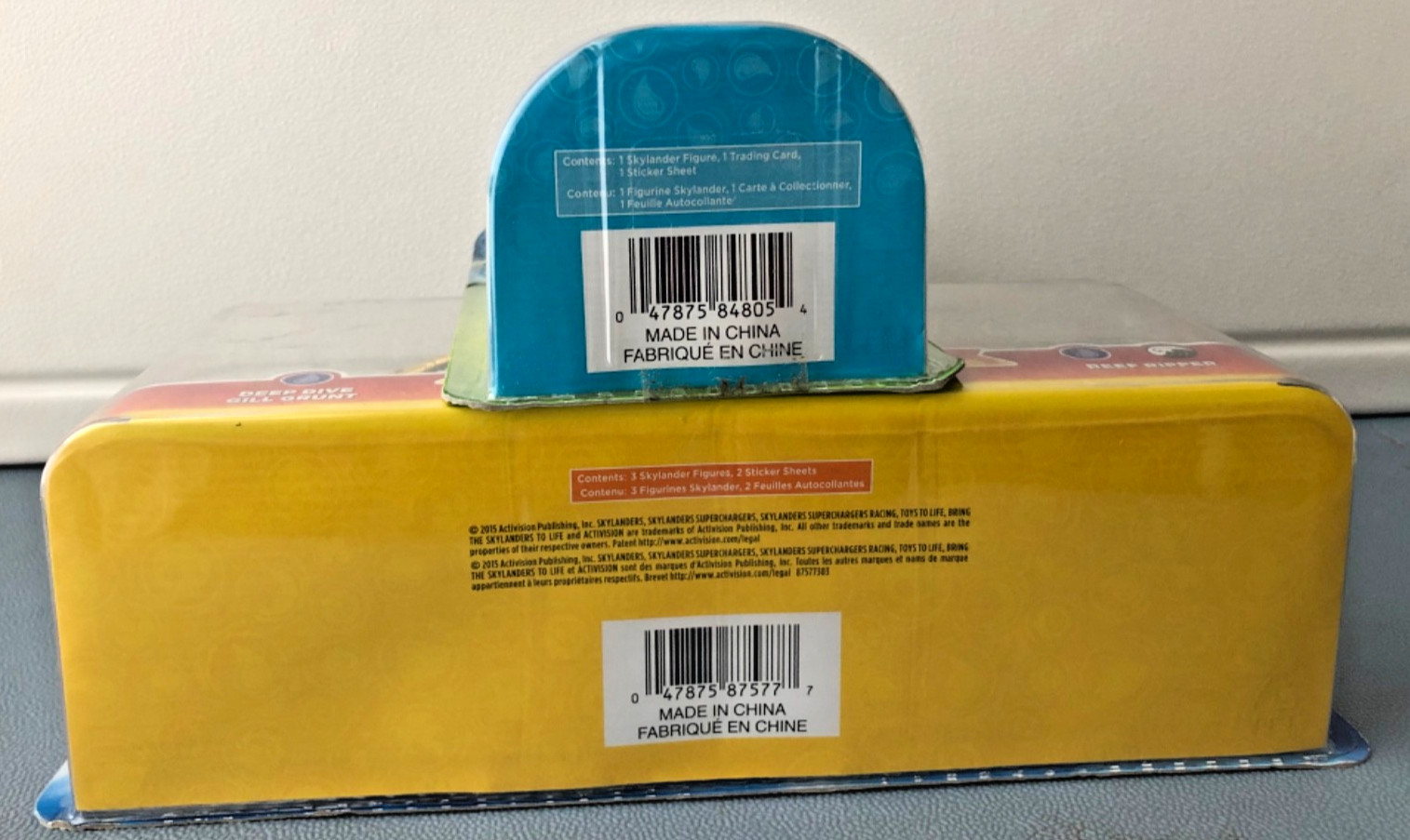 Skylanders SuperChargers Sea Racing Pack Gill Grunt Reef Ripper Sealed + Riptide