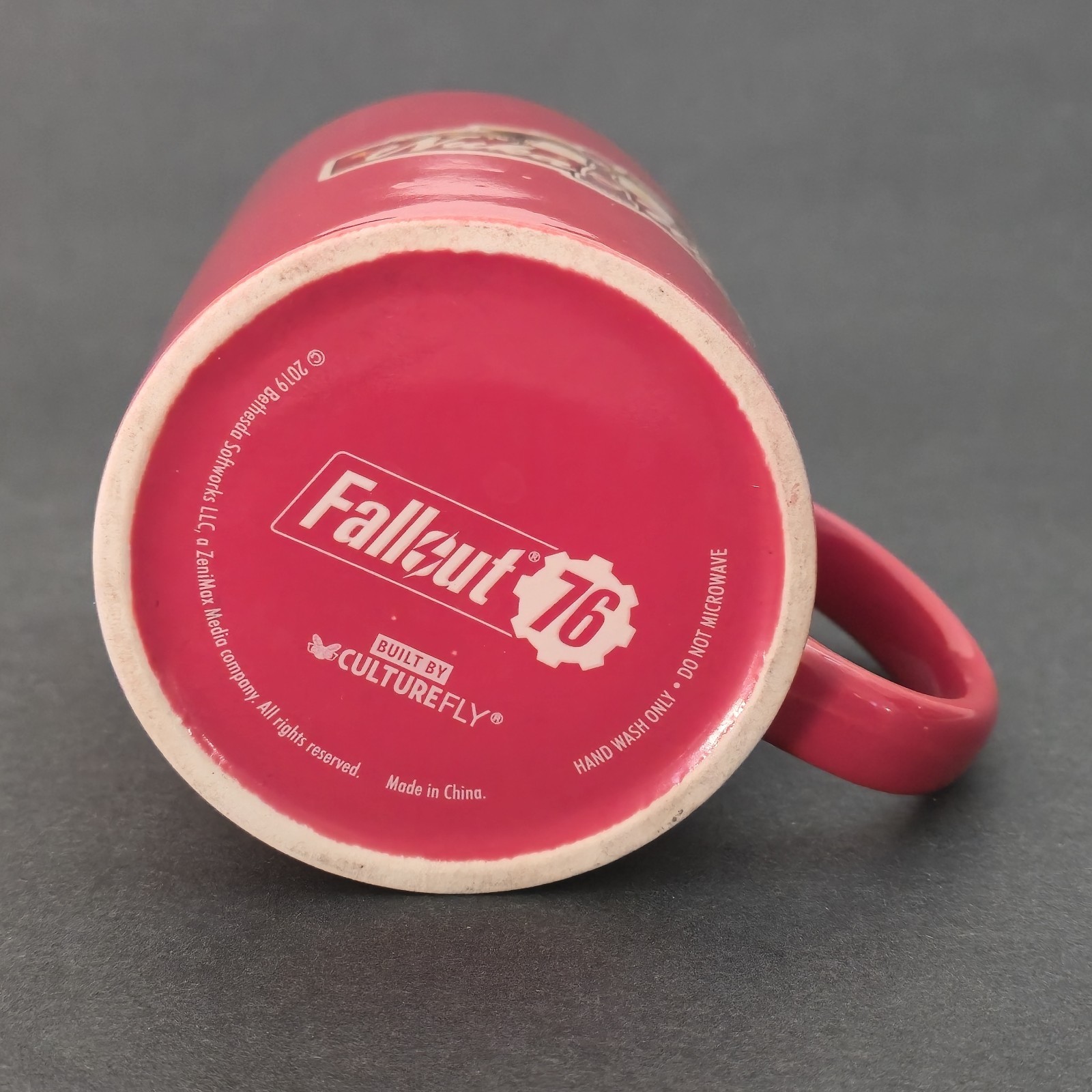 Nuka World Fallout 76 Cermaic Coffee Cup Mug Red Culture Fly 2019