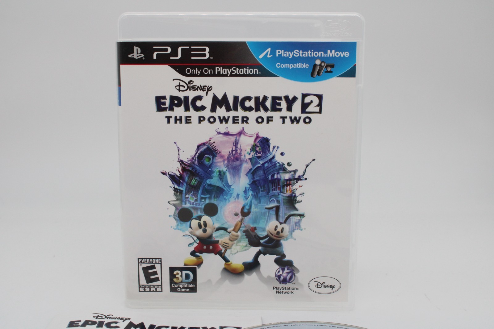 Refurbished PS3 Disney Epic Mickey 2 The Power of Two Complete CIB Excellent