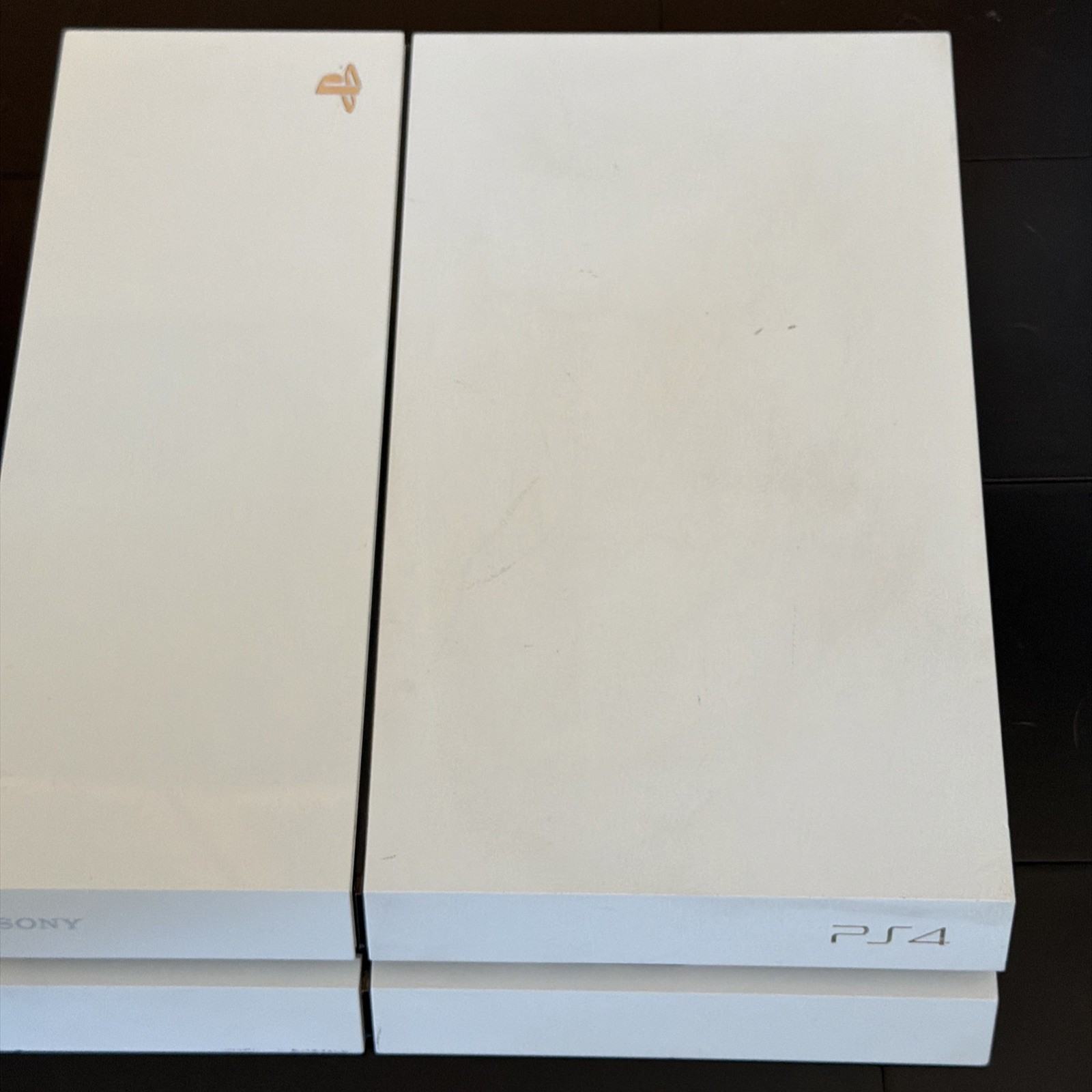 Sony PlayStation 4 PS4 White 500GB Video Game Console Tested Working