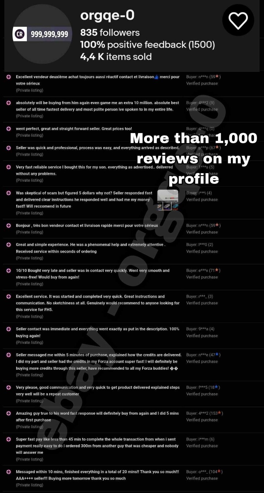 400 M CREDITS | Forza Horizon 5 | XBOX | PLAYSTATION 5 | PC | STEAM (Read below)
