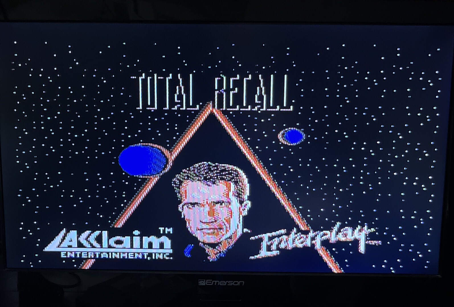 Total Recall (Nintendo Entertainment System, 1990) Arnold Schwarzenegger Authent