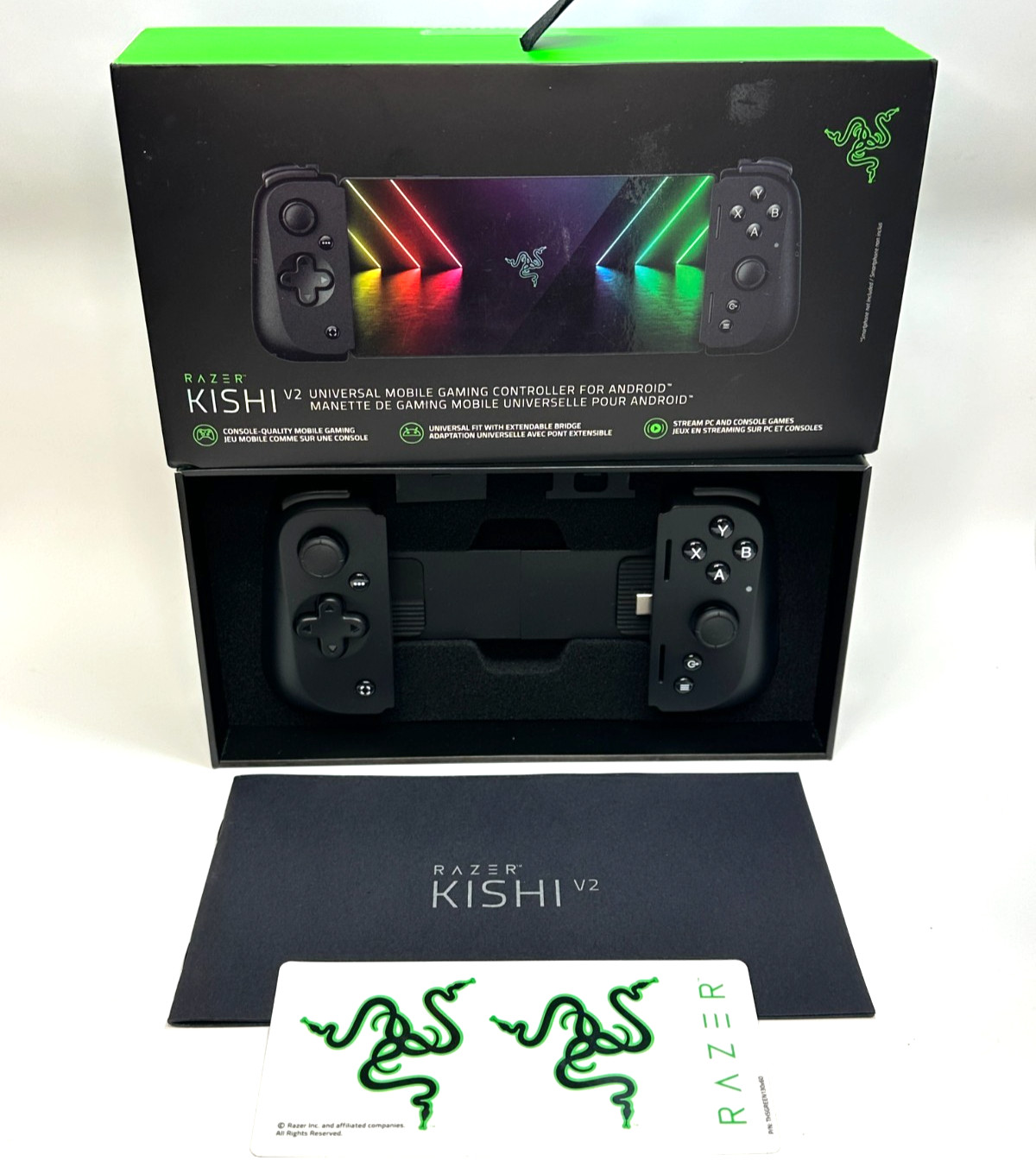 Razer Kishi V2 USB-C Mobile Gaming Controller Android RZ06-04180100-R3U1 NEW