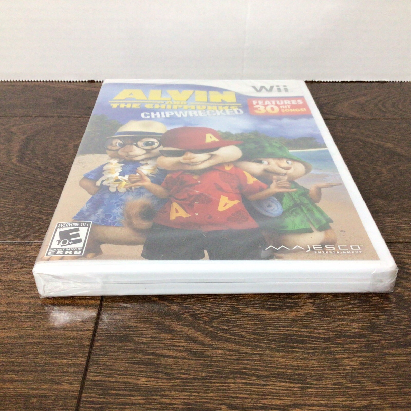 Alvin and the Chipmunks: Chipwrecked (Nintendo Wii 2011) New/Damaged Seal