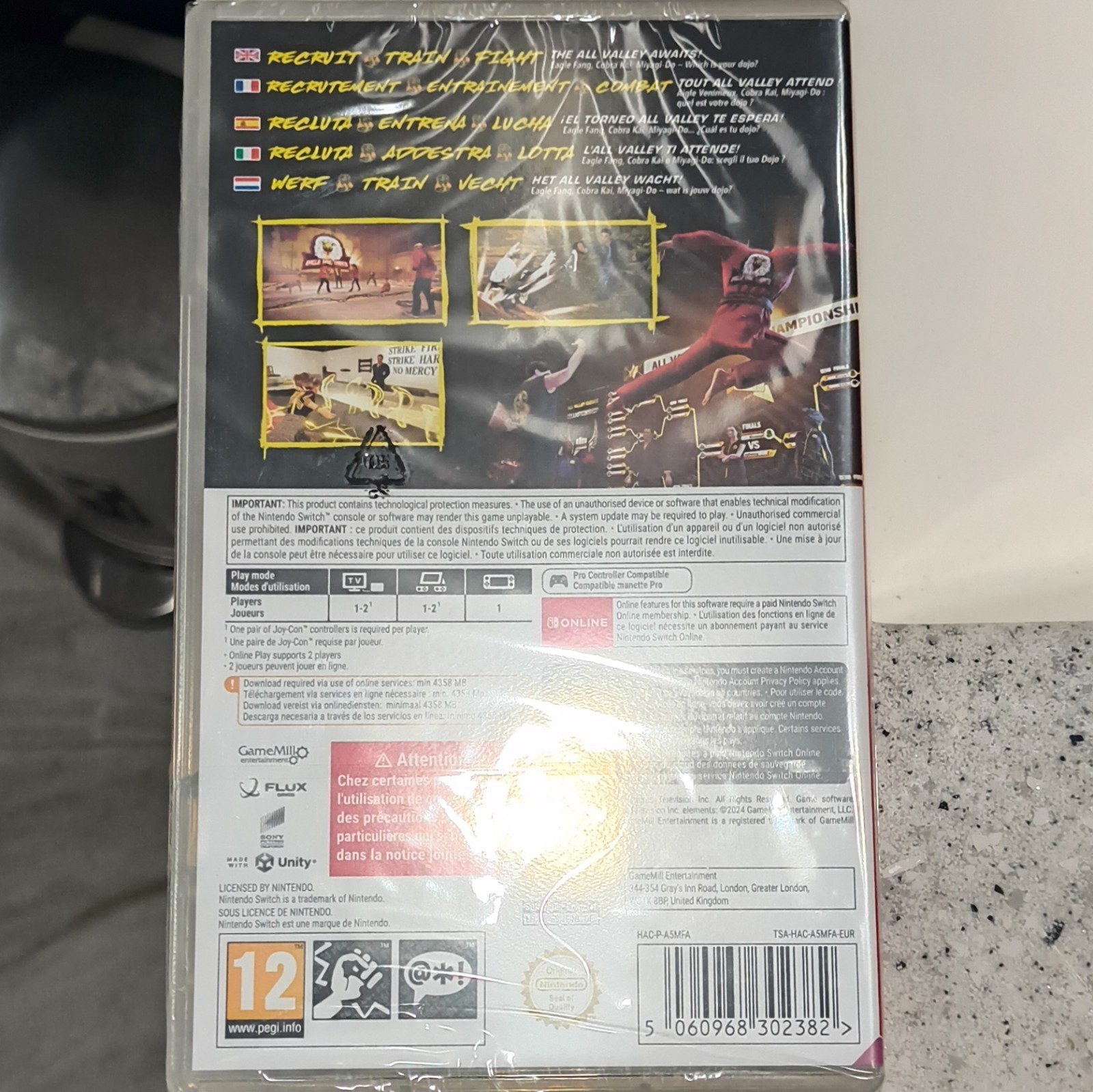 GameMill Cobra Kai 2: Dojos Rising Nintendo Switch Multiplayer Action PAL 12