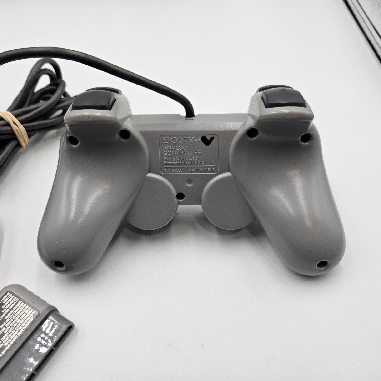 PS1 Pack – Sony PlayStation 1 SCPH-7502 PAL – Controller, Memory Card – Tested