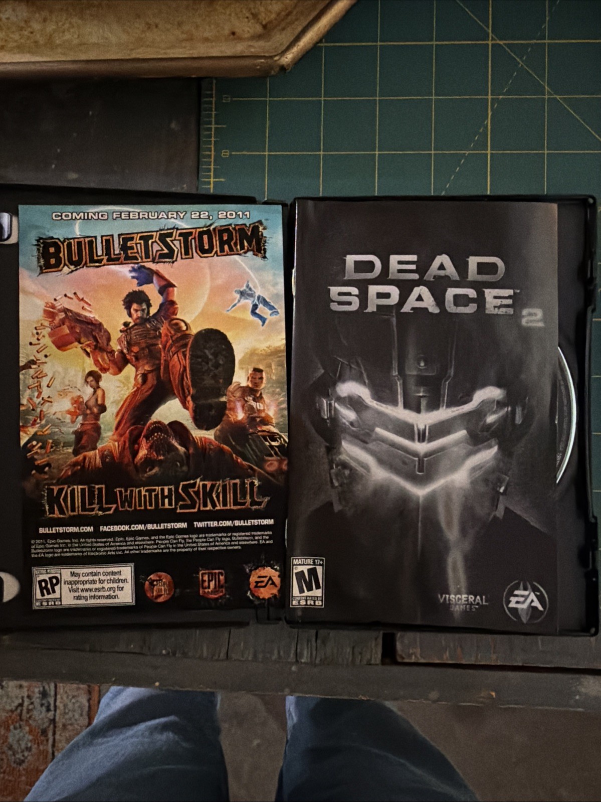 Dead Space 2 PC Video Game DVD Rom Rated M EA 2011 2 Discs Visceral Preowned