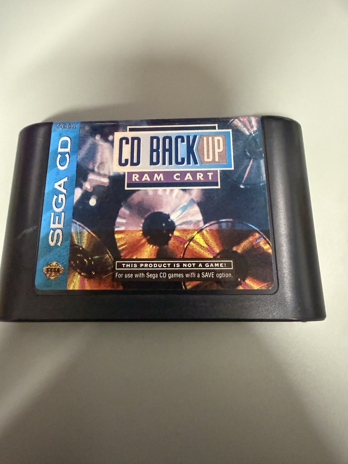 Sega CD Backup Ram Cart Authentic Cartridge Only Tested OEM