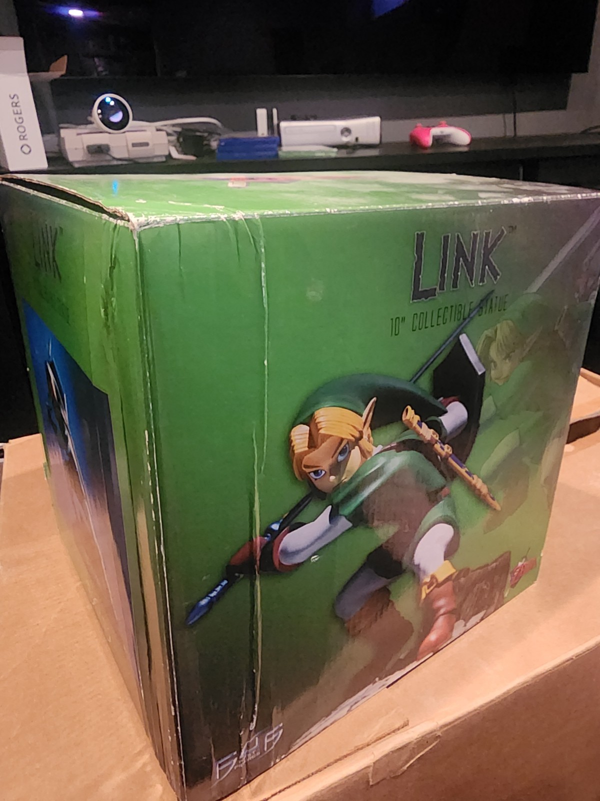 RARE First 4 Figures Zelda Ocarina Of Time Adult Link Green F4F Statue