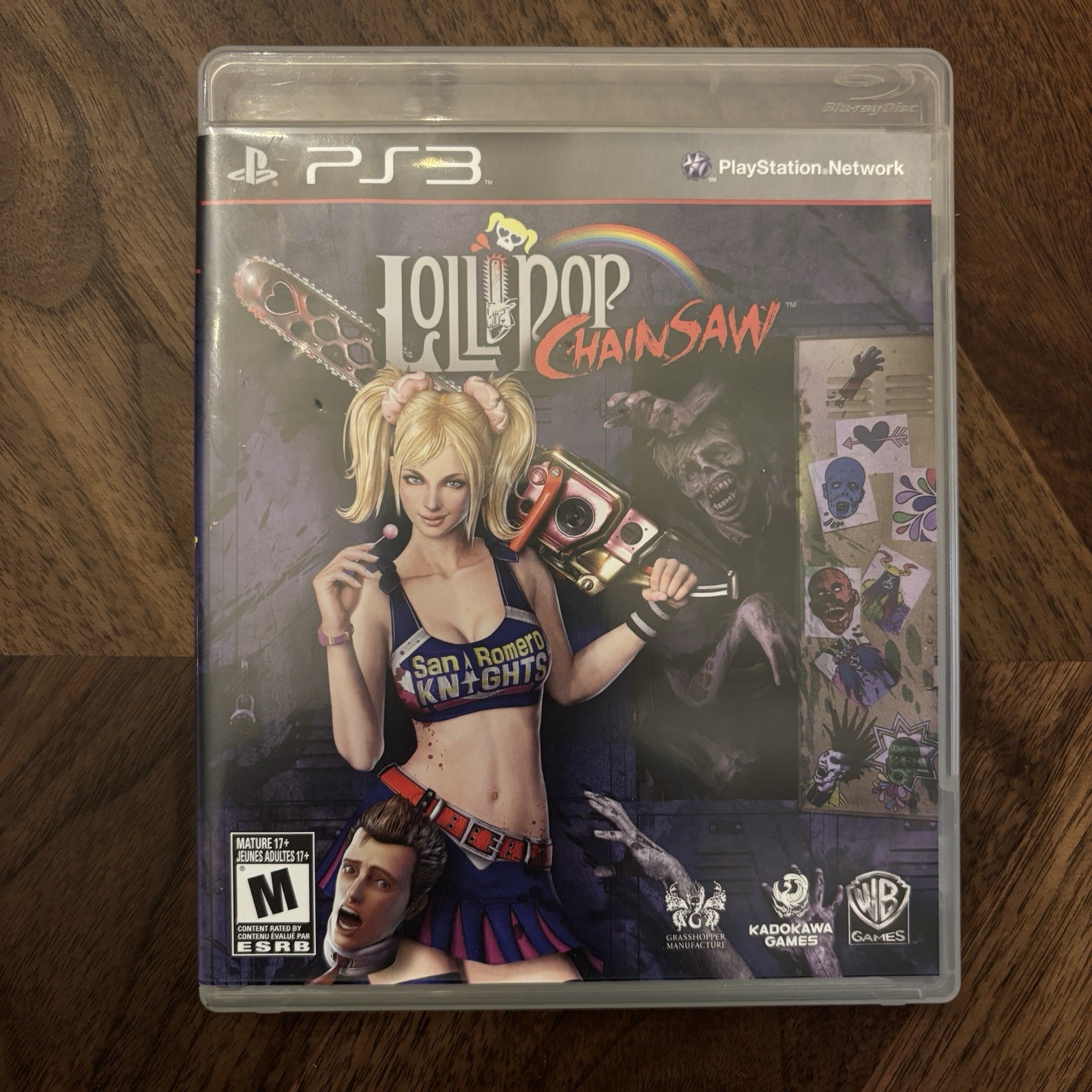 Lollipop Chainsaw (Sony PlayStation 3, 2012) PS3 CIB Complete Tested Authentic